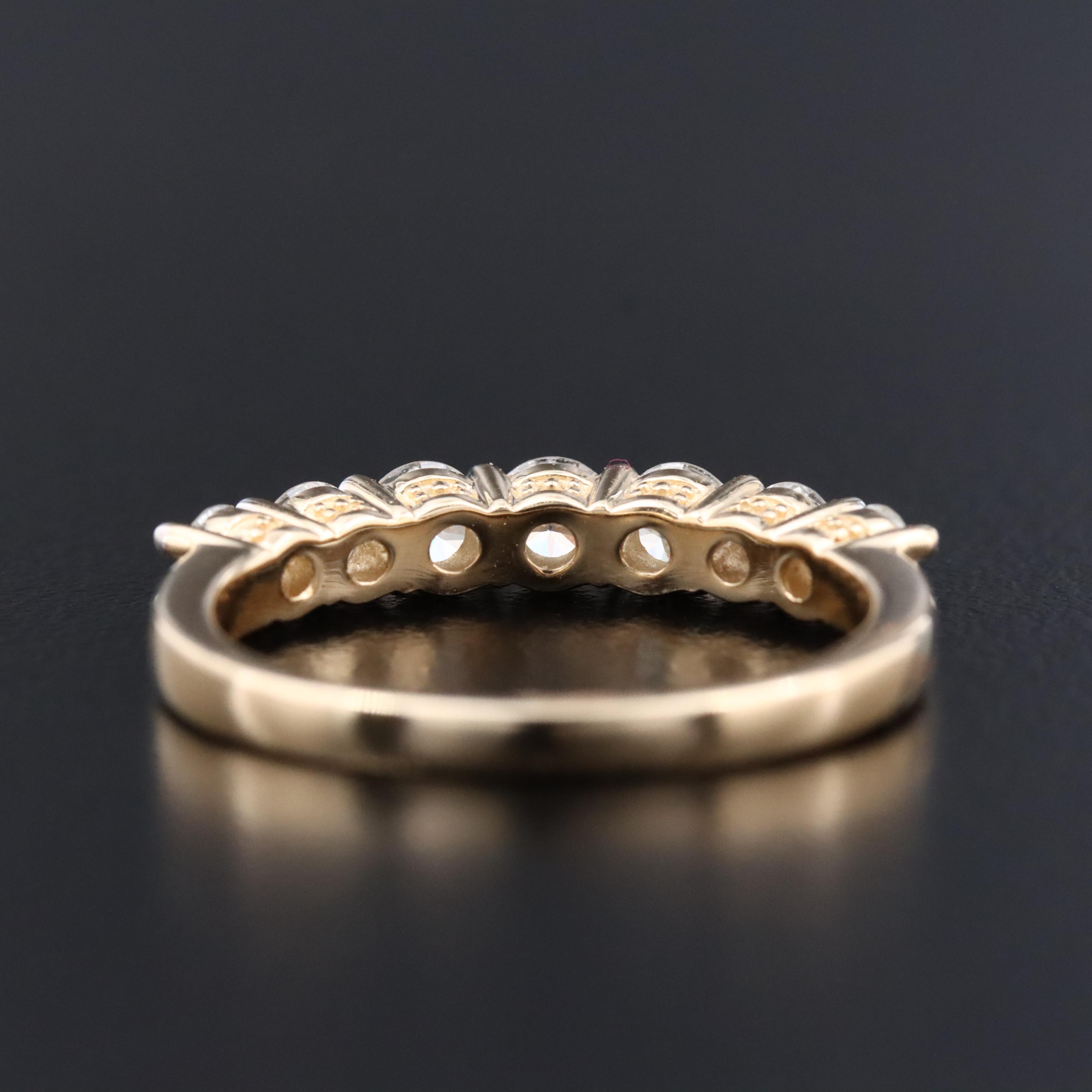 14K 0.98 CTW Lab Grown Diamond Ring