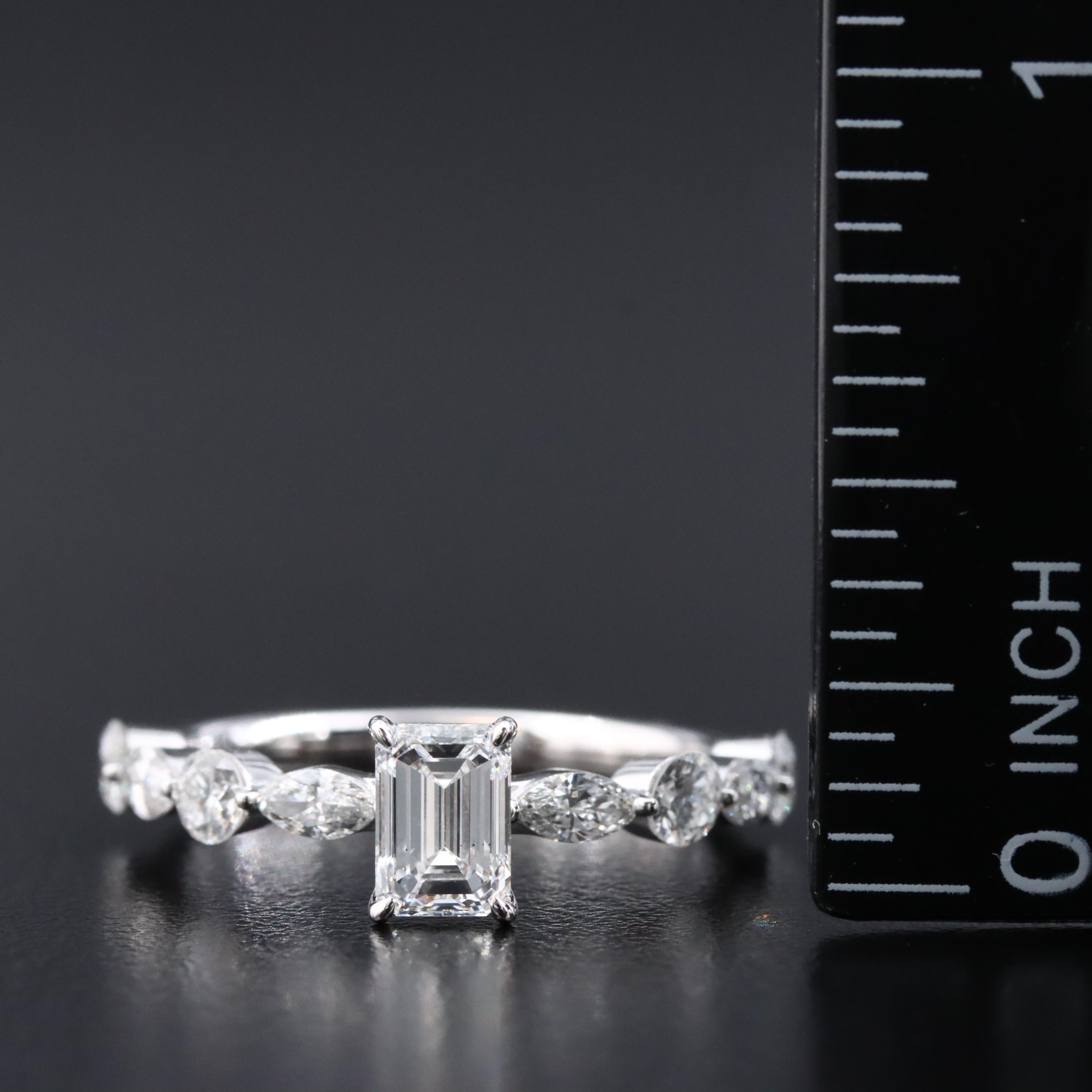 14K 1.46 CTW Lab Grown Diamond Ring
