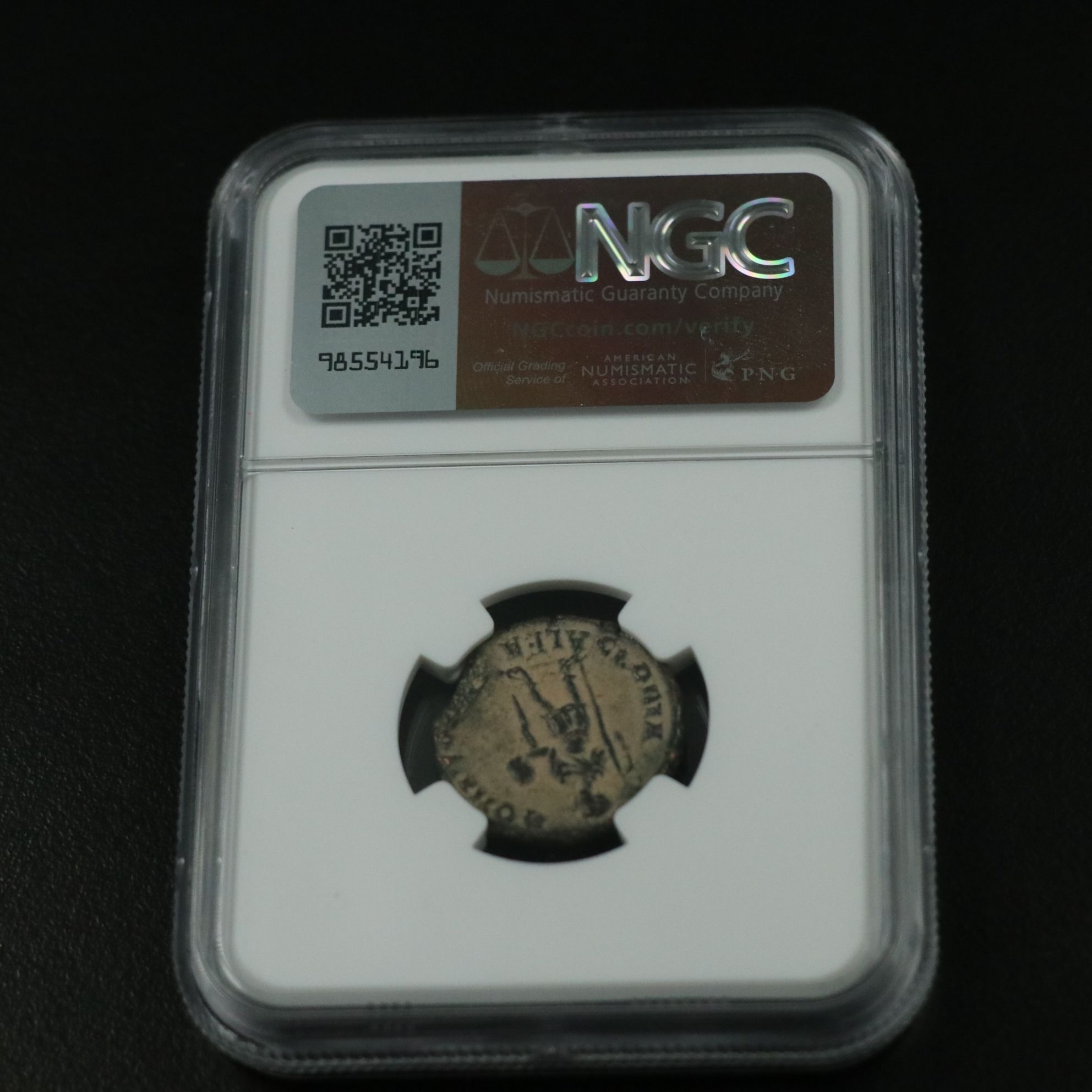 Ancient Roman Imperial Æ2 Coin of Theodosius I, ca. 392 A.D.