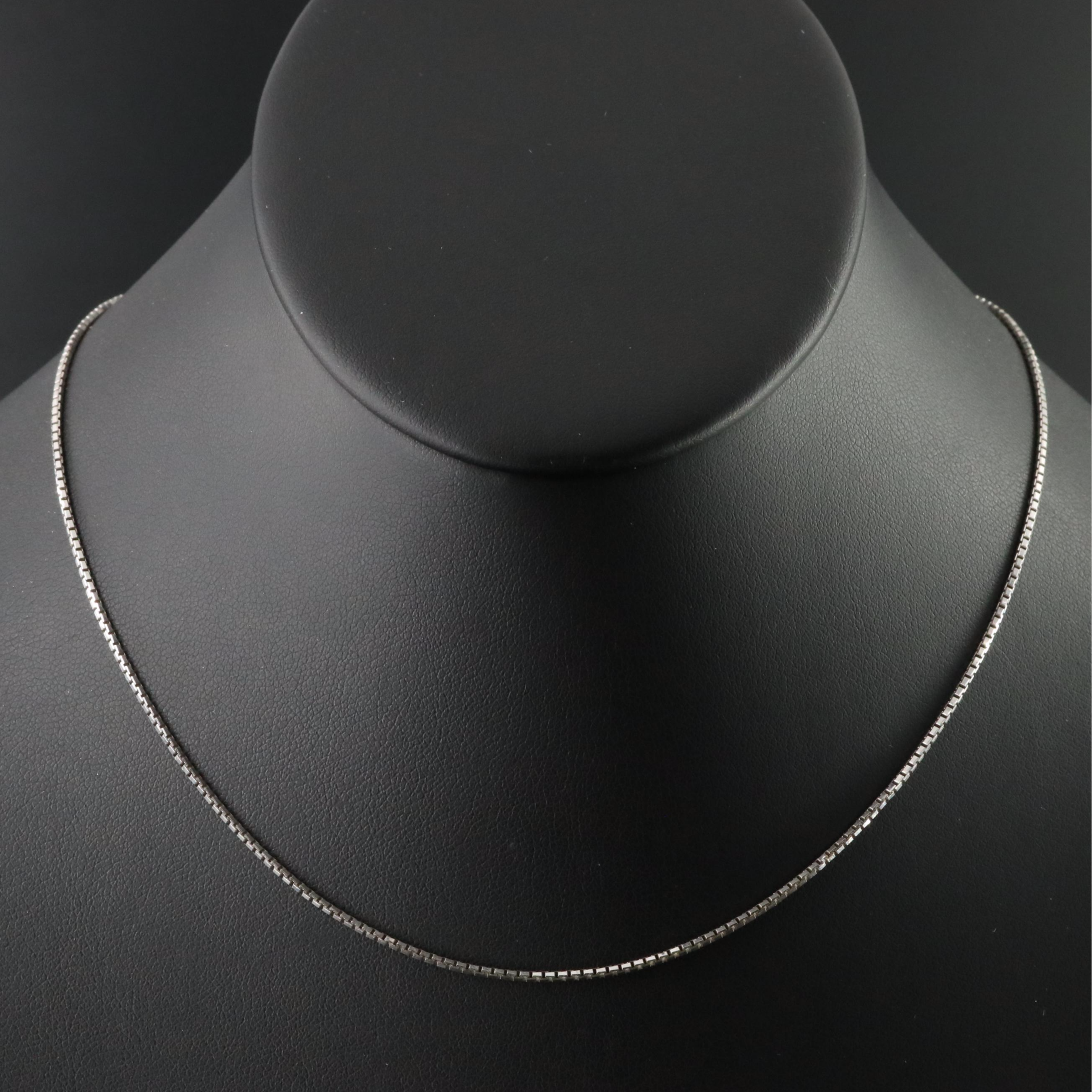 Italian 14K Box Chain Necklace
