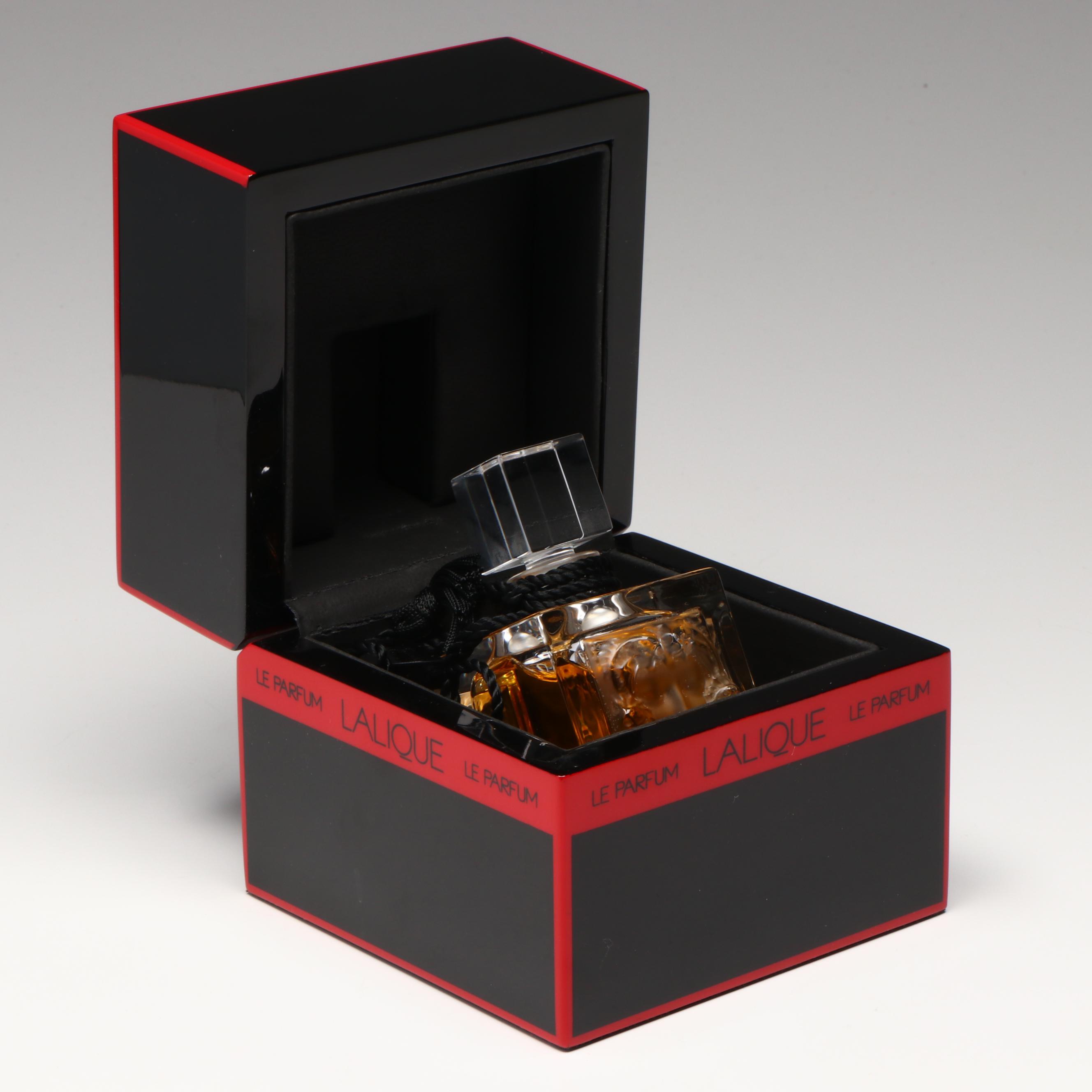 Lalique "Le Parfum" Eau de Parfum pour Femme Crystal Perfume Bottle