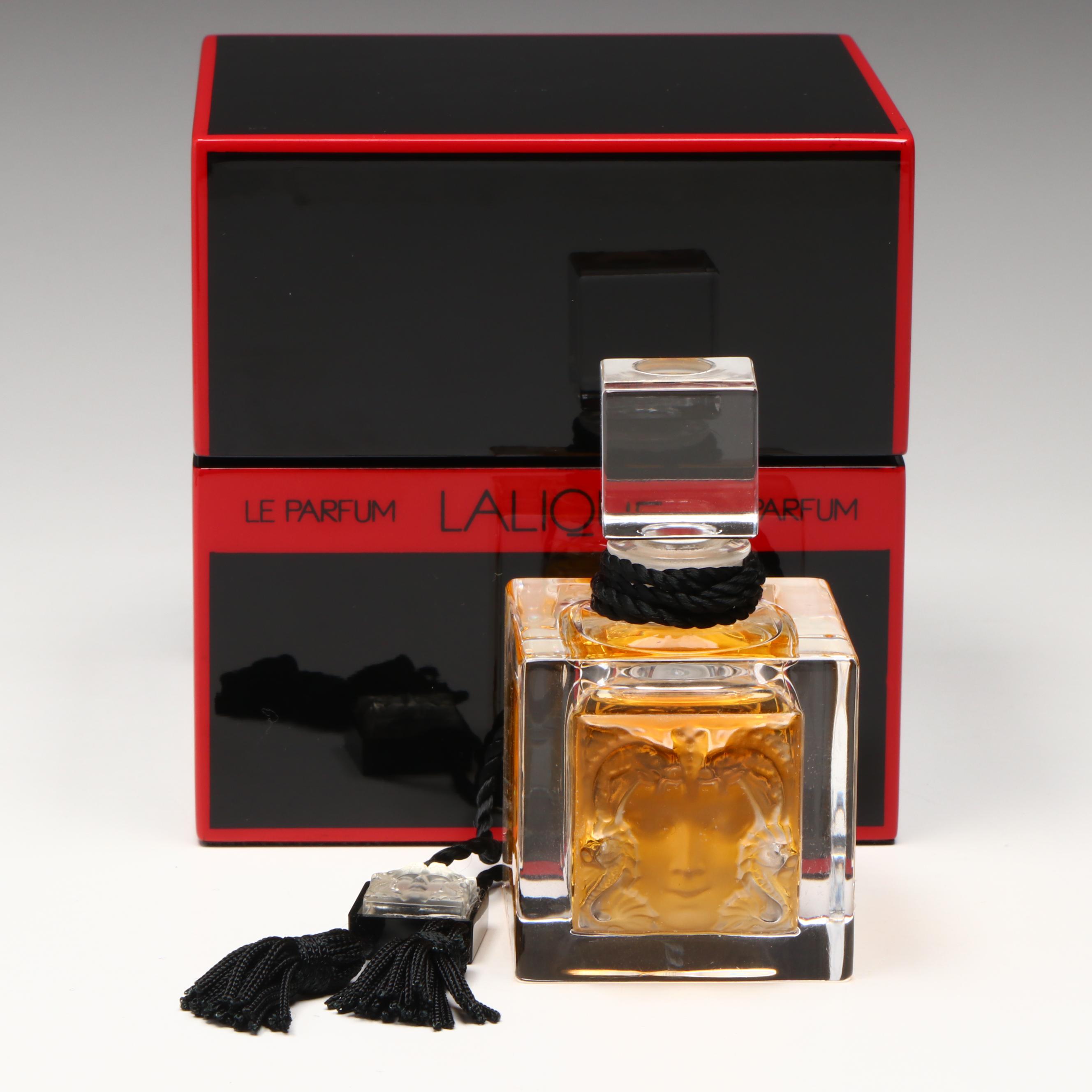 Lalique "Le Parfum" Eau de Parfum pour Femme Crystal Perfume Bottle