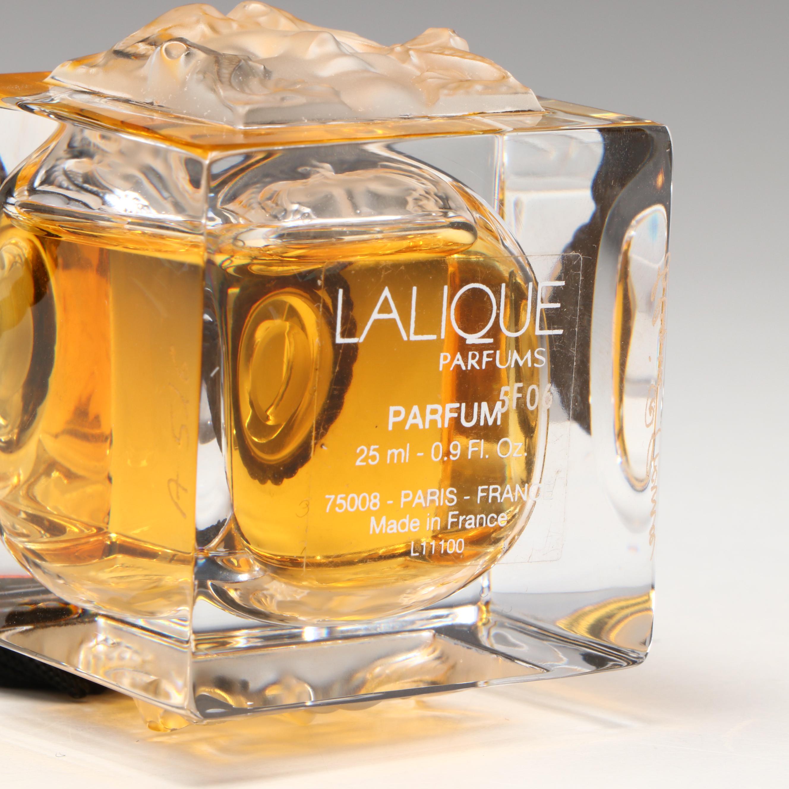 Lalique "Le Parfum" Eau de Parfum pour Femme Crystal Perfume Bottle