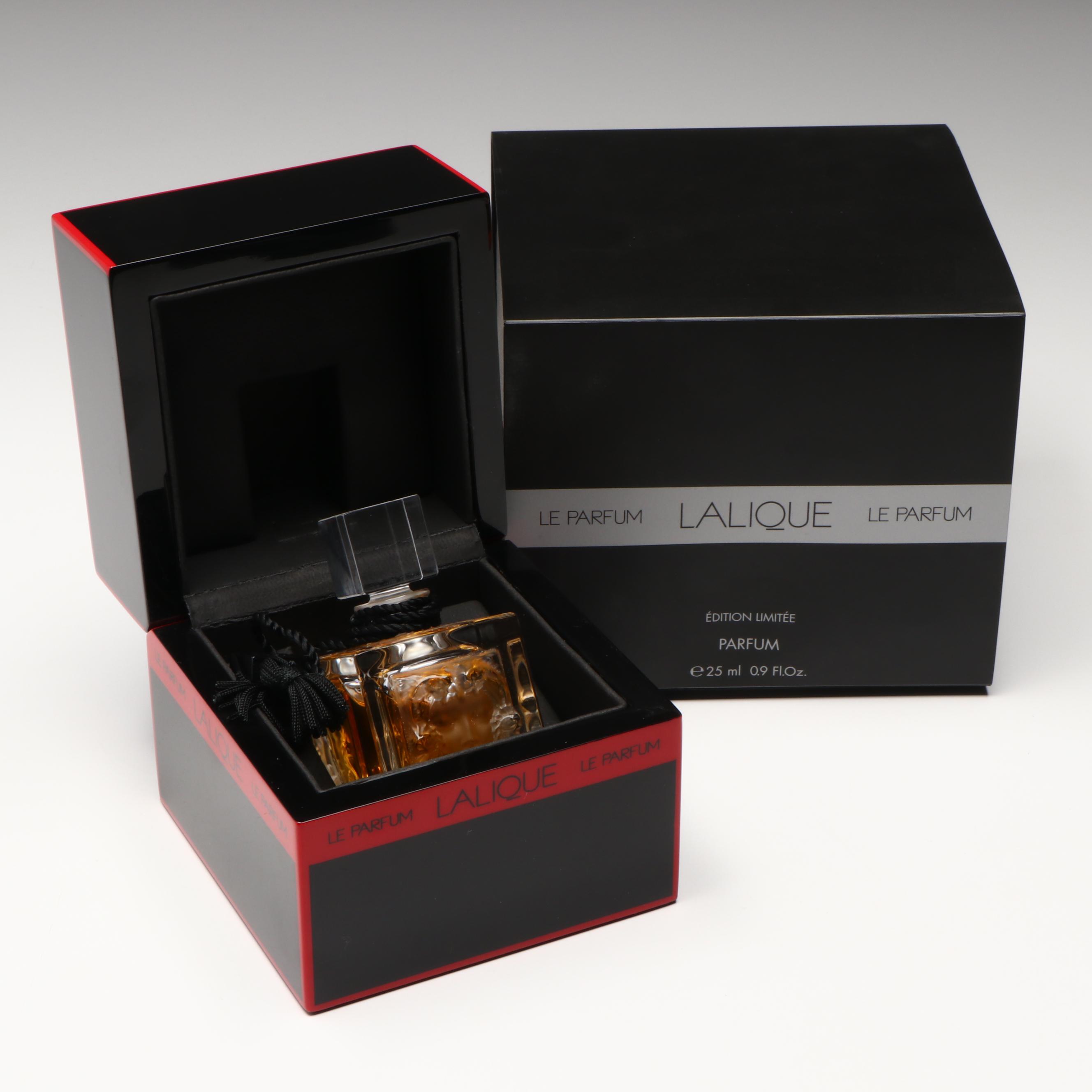 Lalique "Le Parfum" Eau de Parfum pour Femme Crystal Perfume Bottle