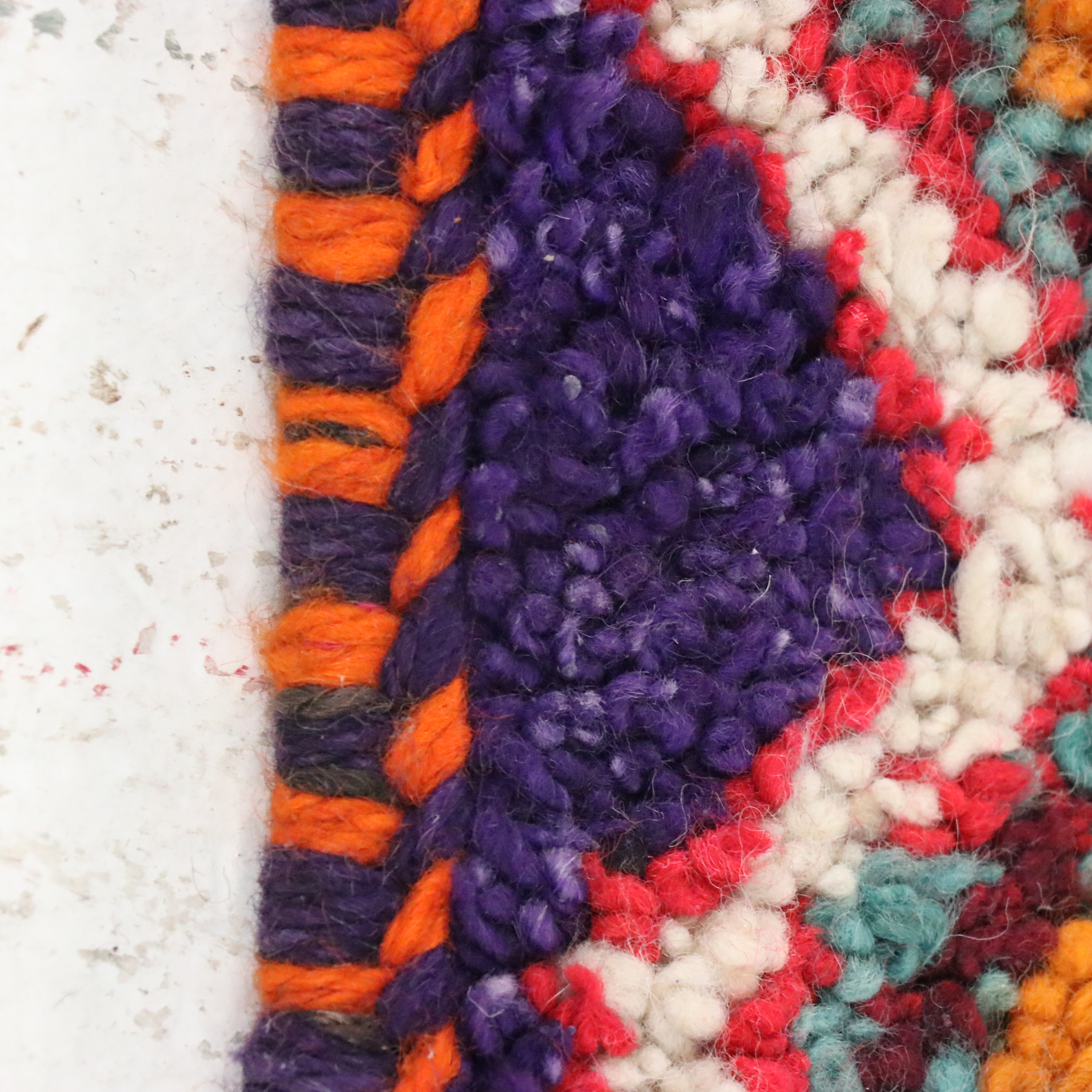 3'6 x 12'1 Hand-Knotted Moroccan Berber Long Rug