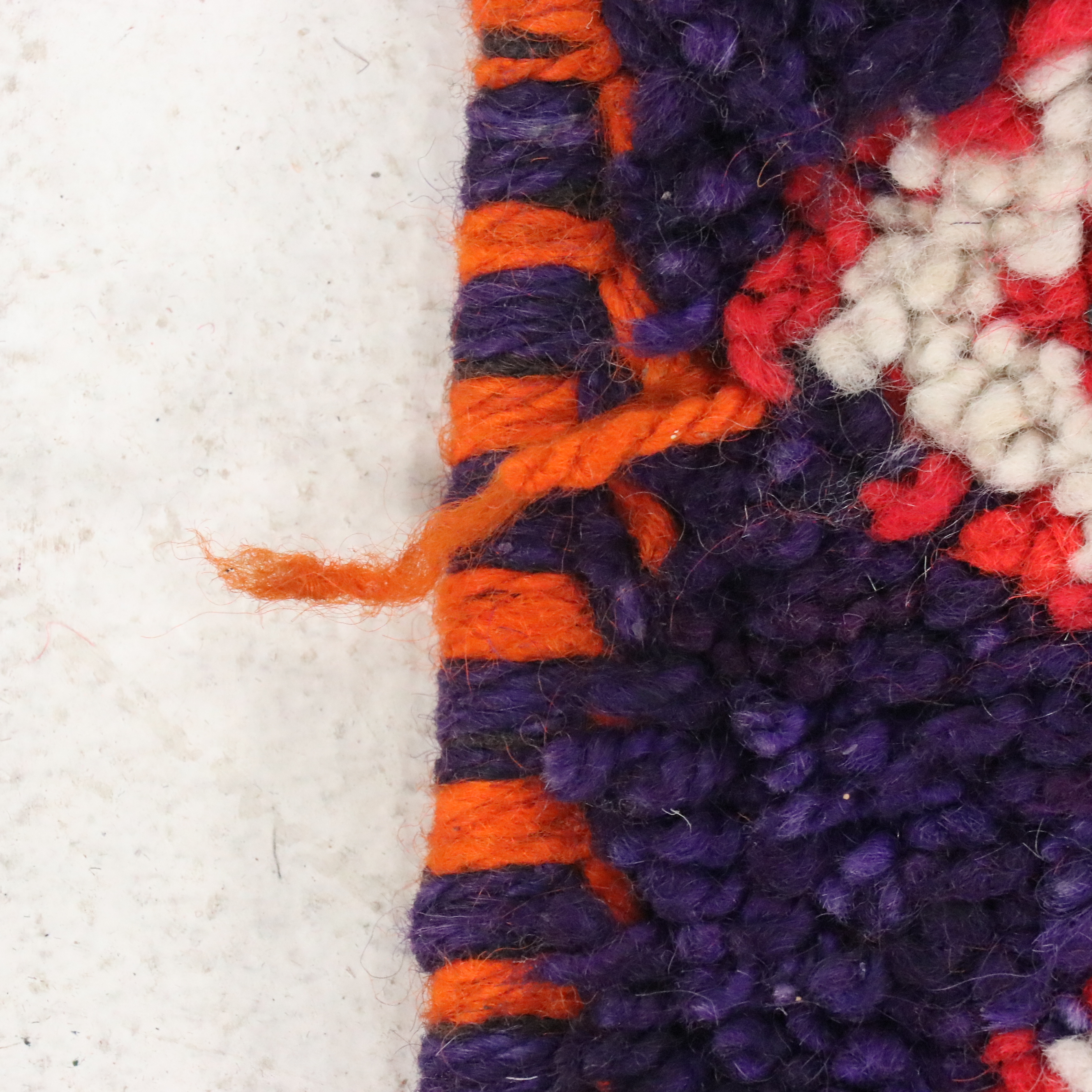 3'6 x 12'1 Hand-Knotted Moroccan Berber Long Rug