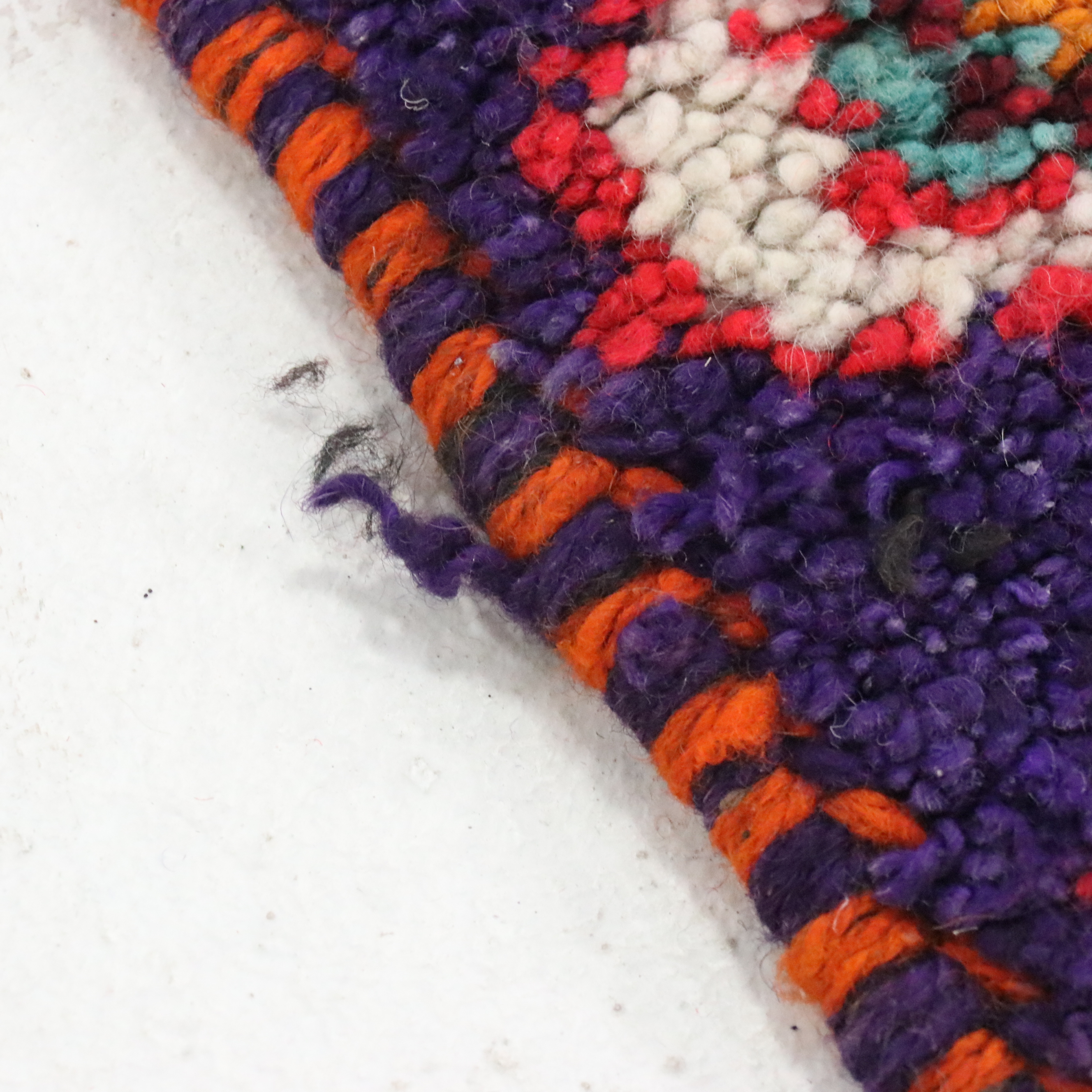 3'6 x 12'1 Hand-Knotted Moroccan Berber Long Rug