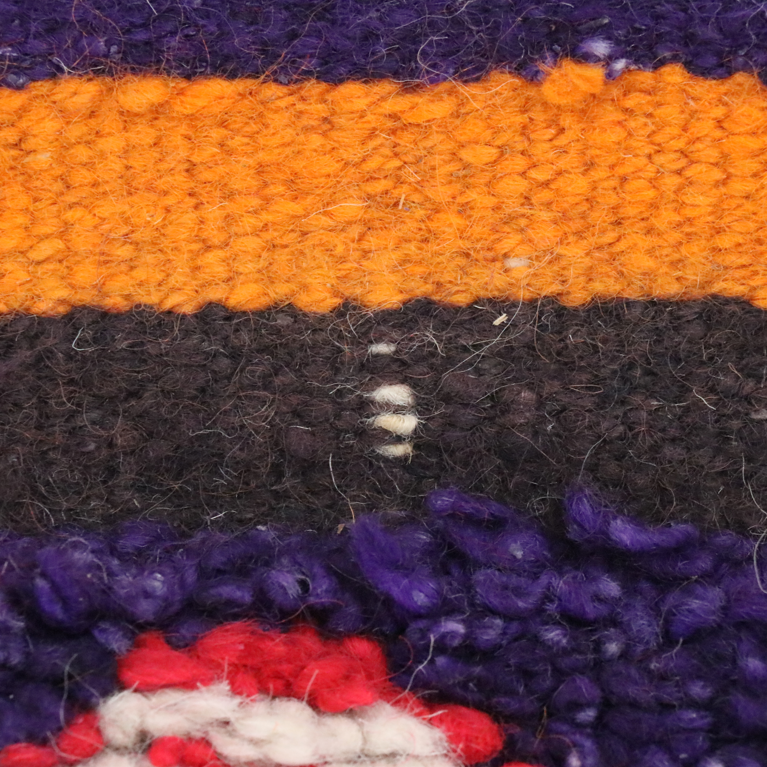 3'6 x 12'1 Hand-Knotted Moroccan Berber Long Rug