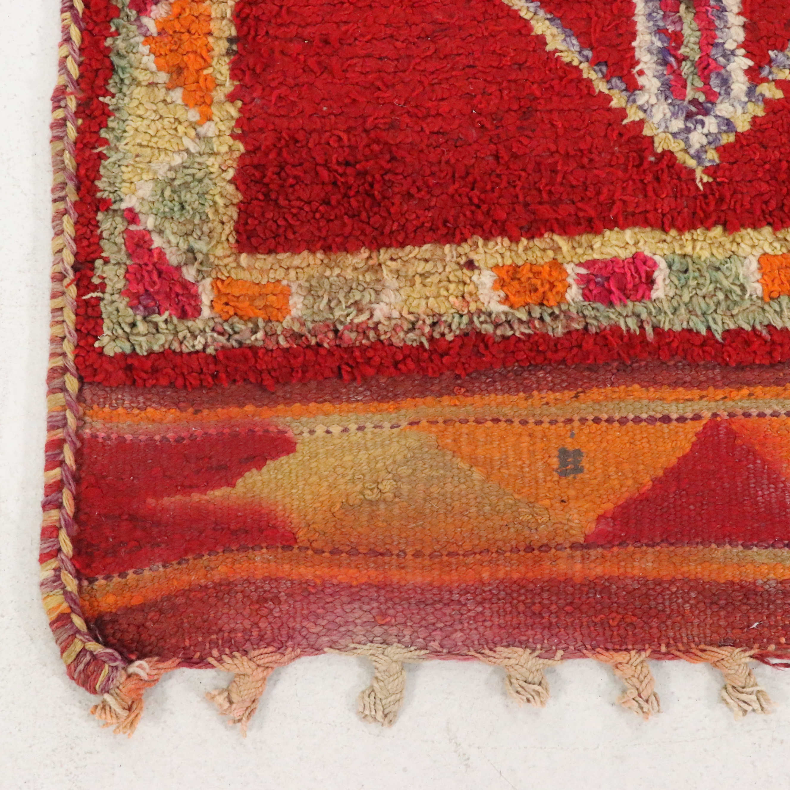 2'11 x 10' Hand-Knotted Moroccan Berber Carpet Runner