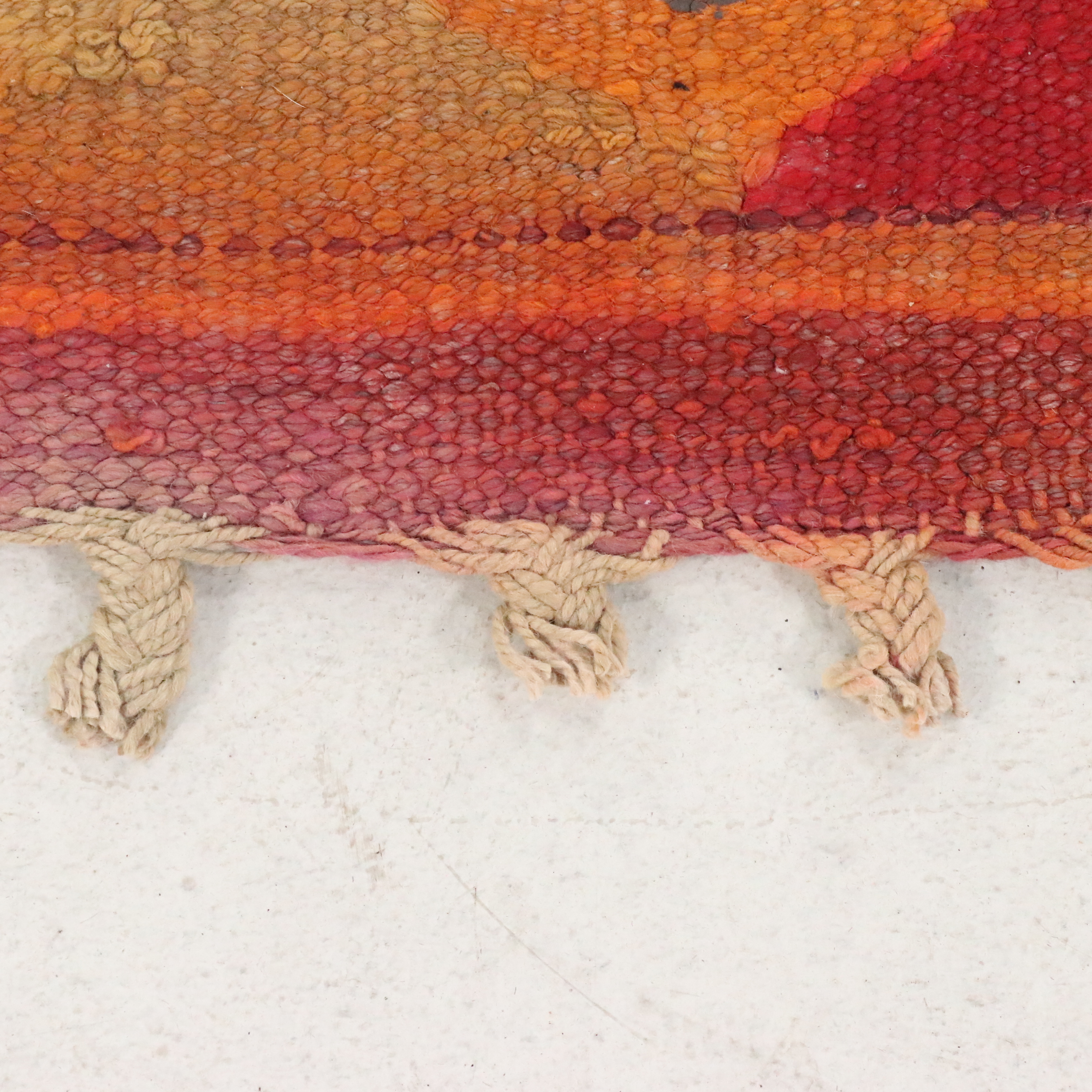 2'11 x 10' Hand-Knotted Moroccan Berber Carpet Runner