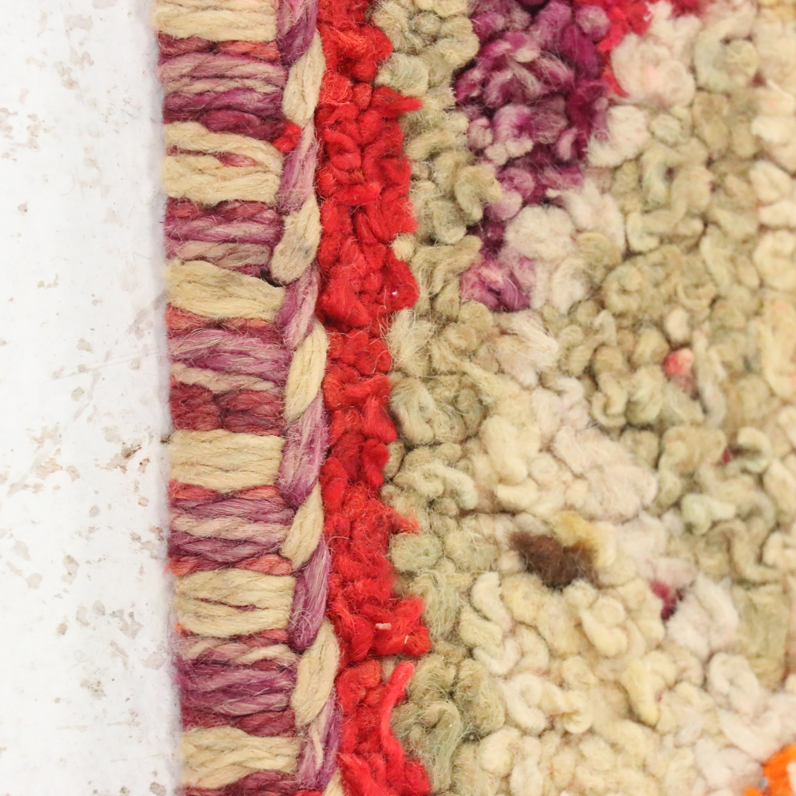 2'11 x 10' Hand-Knotted Moroccan Berber Carpet Runner