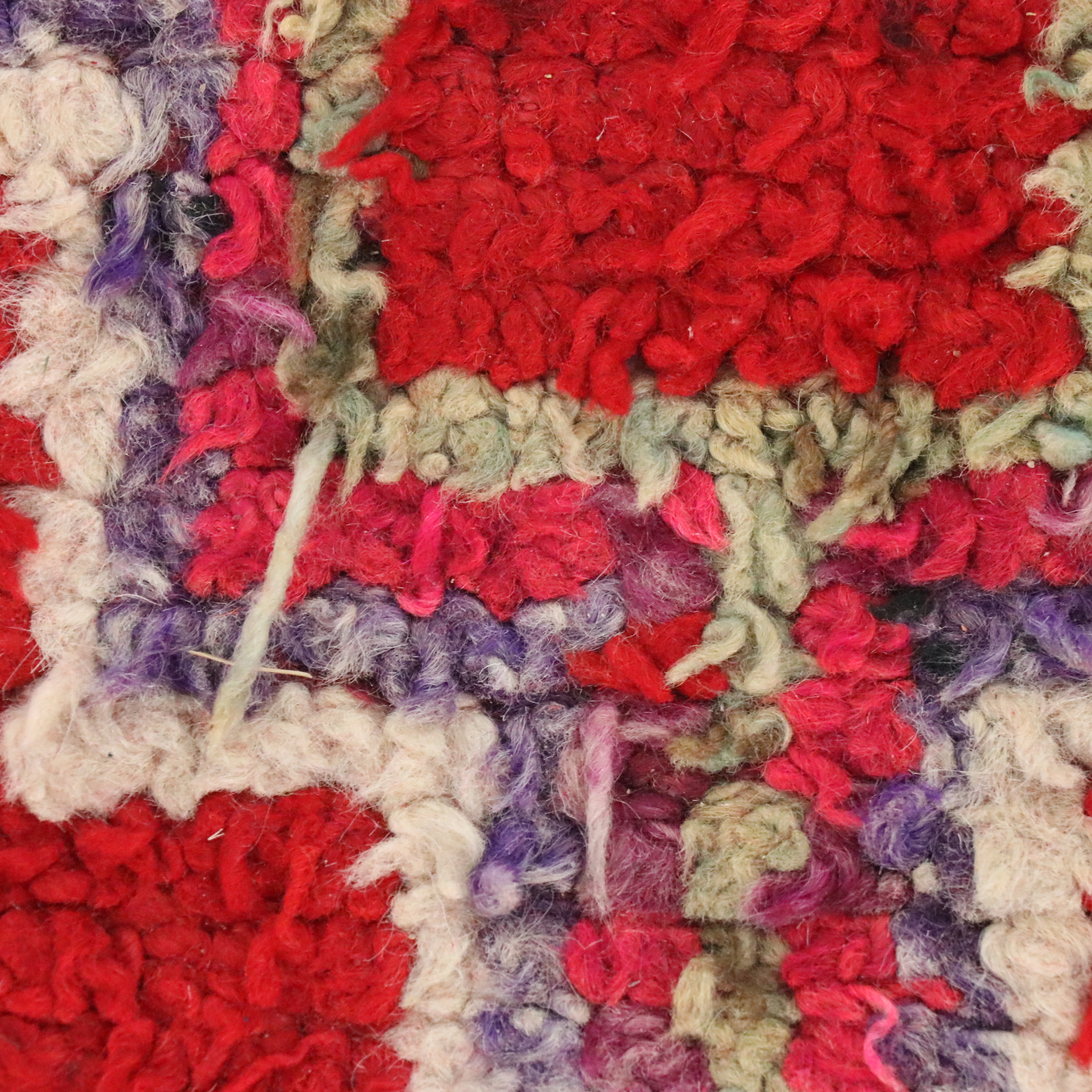 2'11 x 10' Hand-Knotted Moroccan Berber Carpet Runner