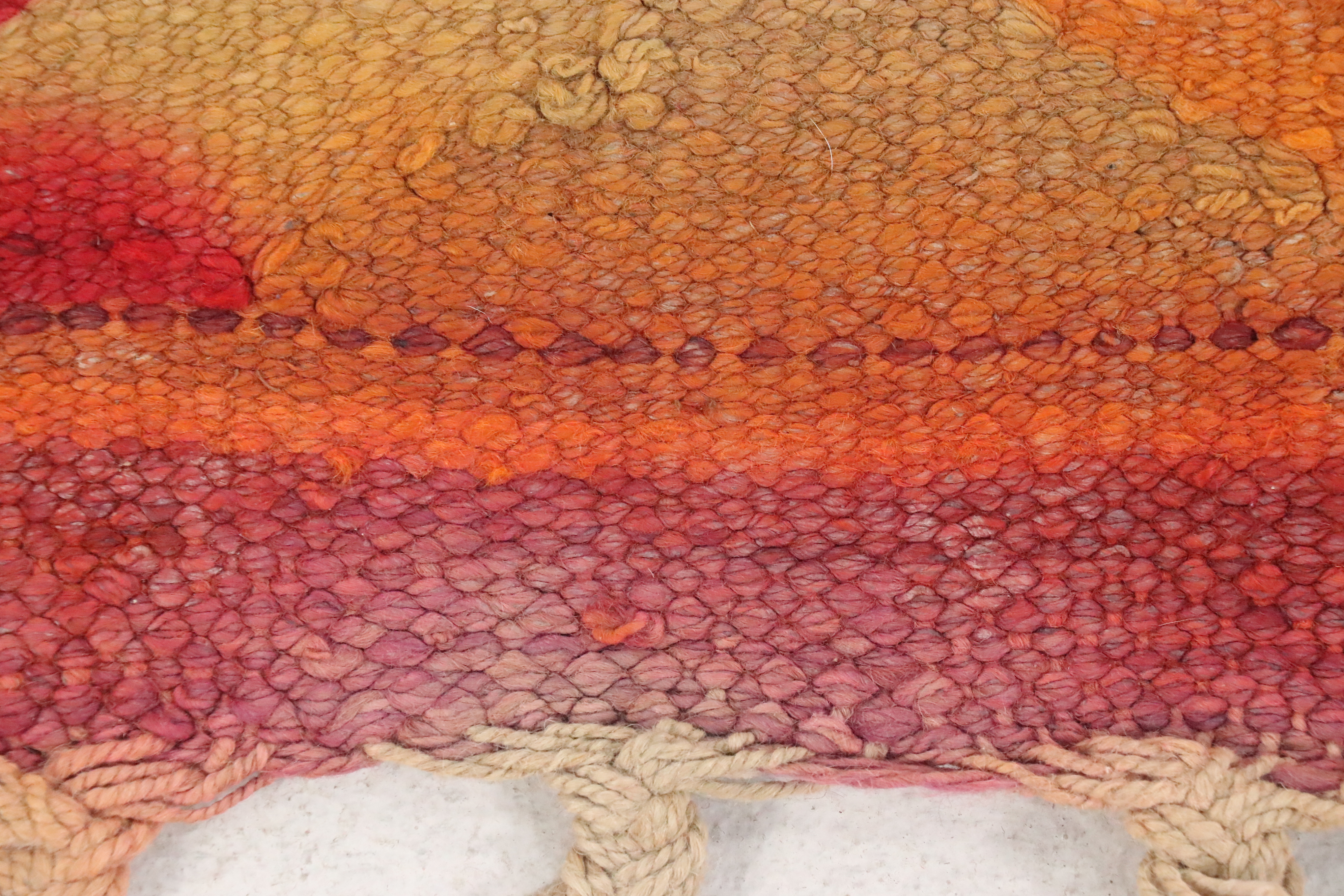 2'11 x 10' Hand-Knotted Moroccan Berber Carpet Runner