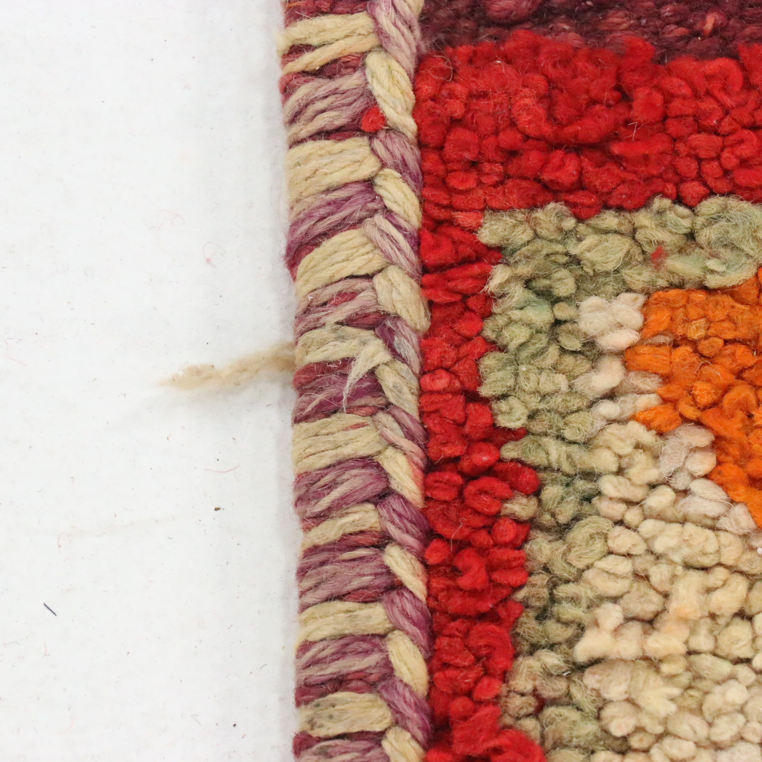 2'11 x 10' Hand-Knotted Moroccan Berber Carpet Runner