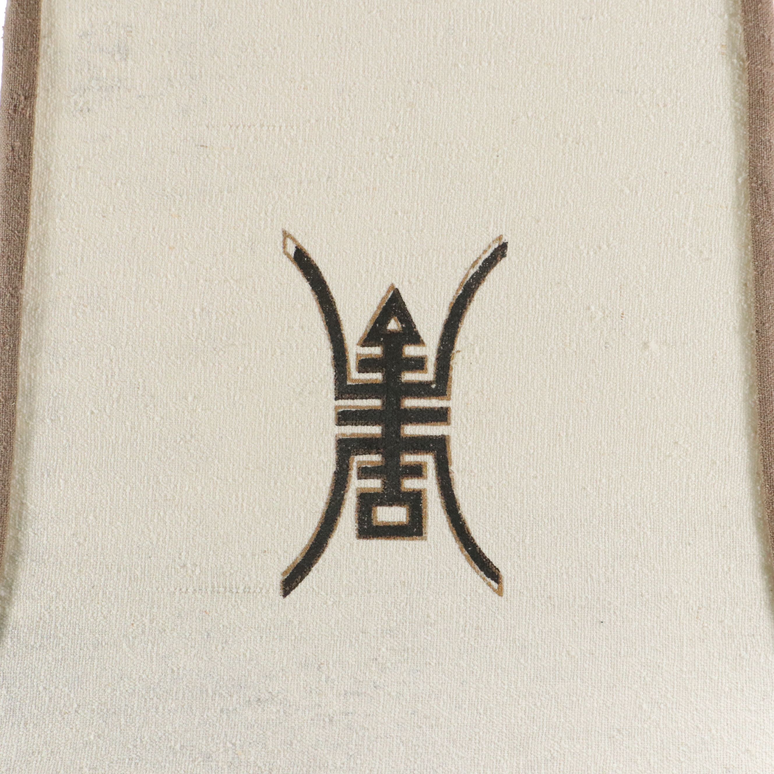 Chinese Bronzed Metal Archaistic Lamp with Square Pagoda Shade