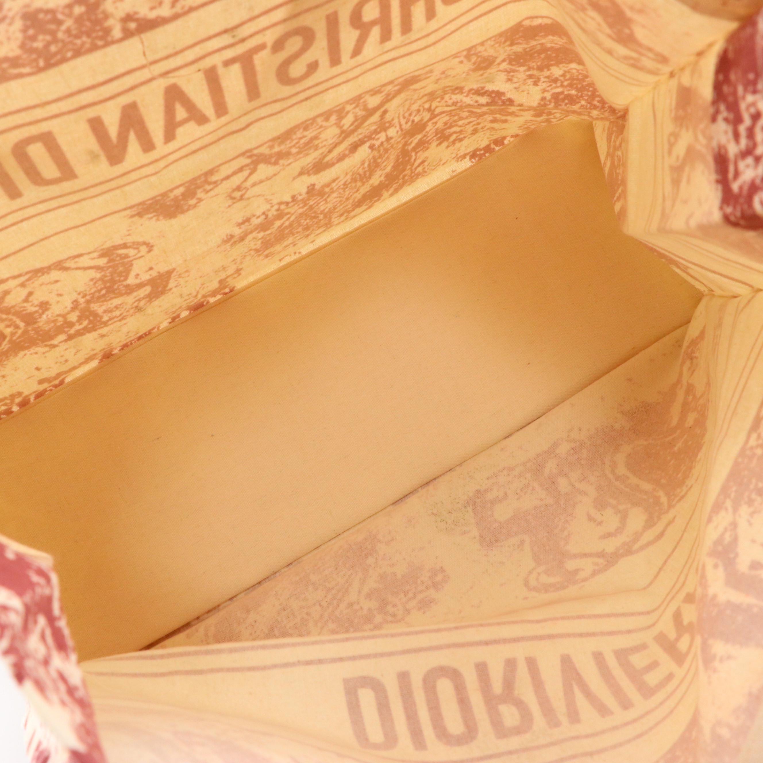 Christian Dior Promotional Dioriviera Toile Canvas Shopper Tote