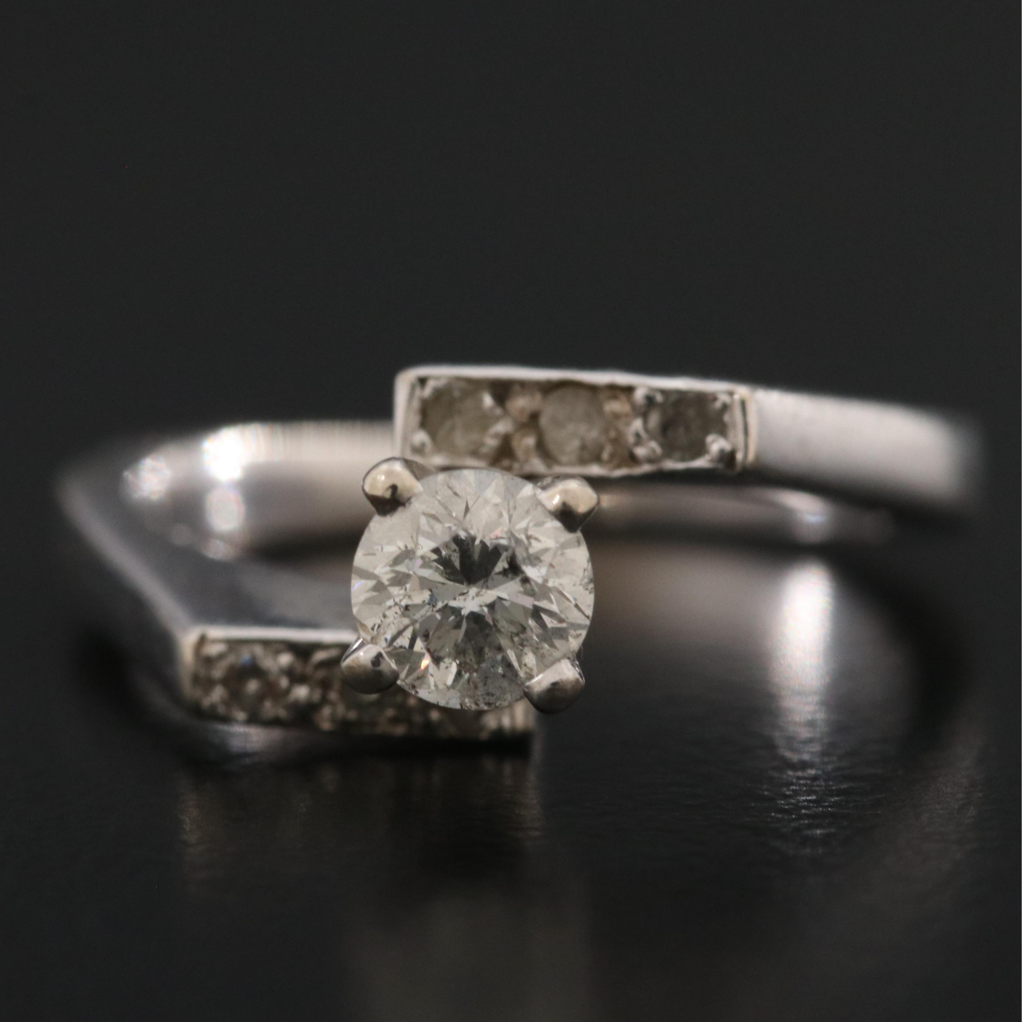 14K 0.45 CTW Diamond Ring