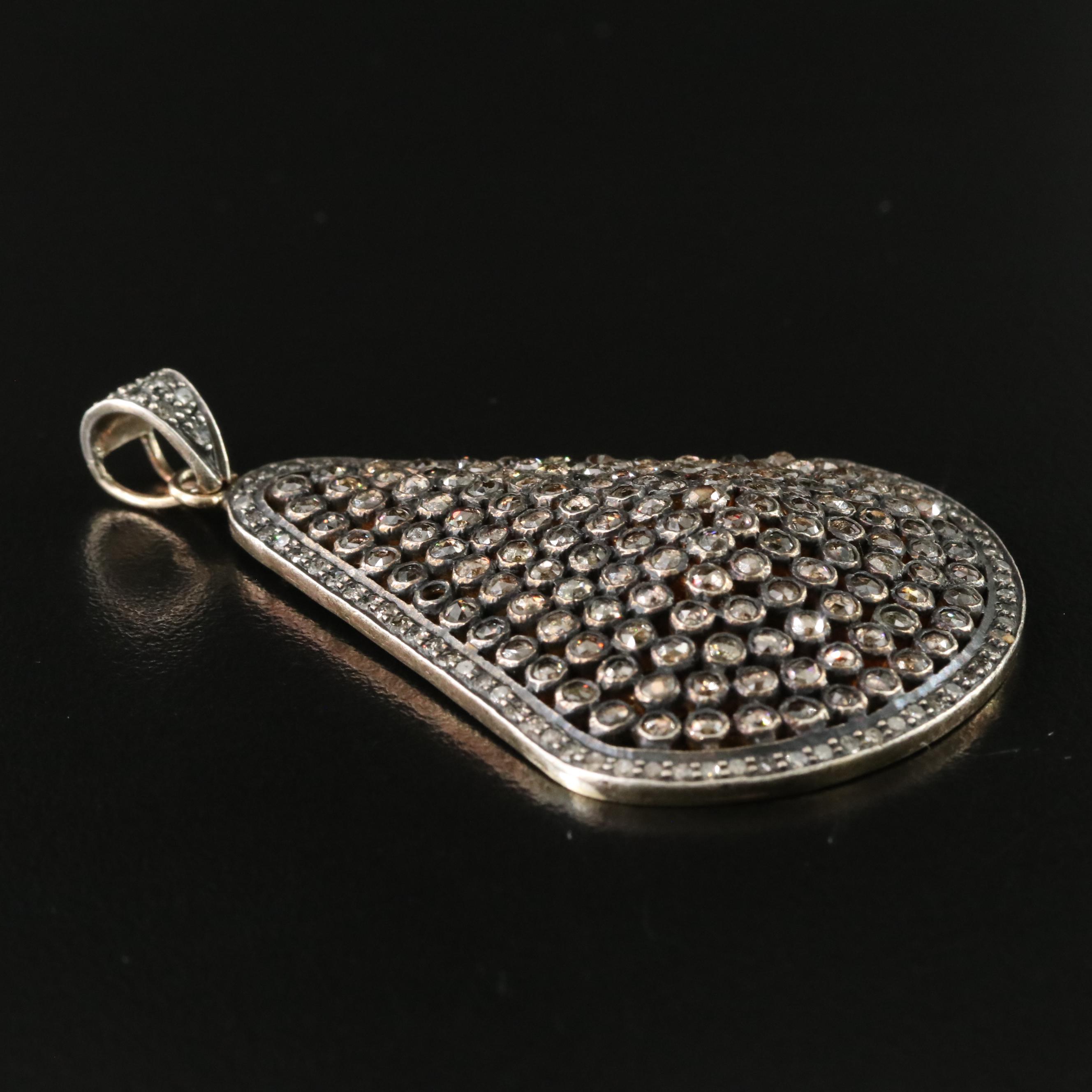 Sterling Diamond Pendant