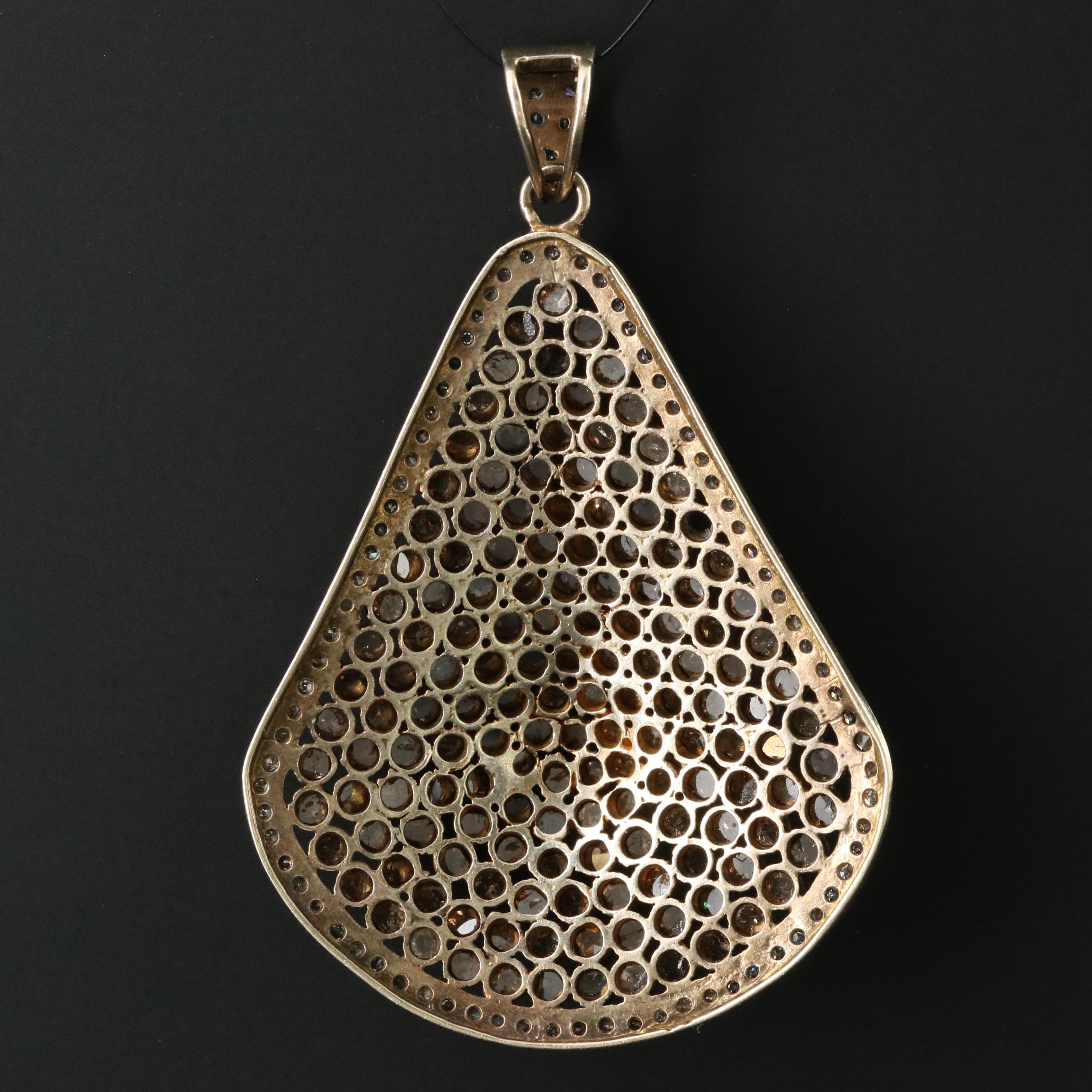 Sterling Diamond Pendant