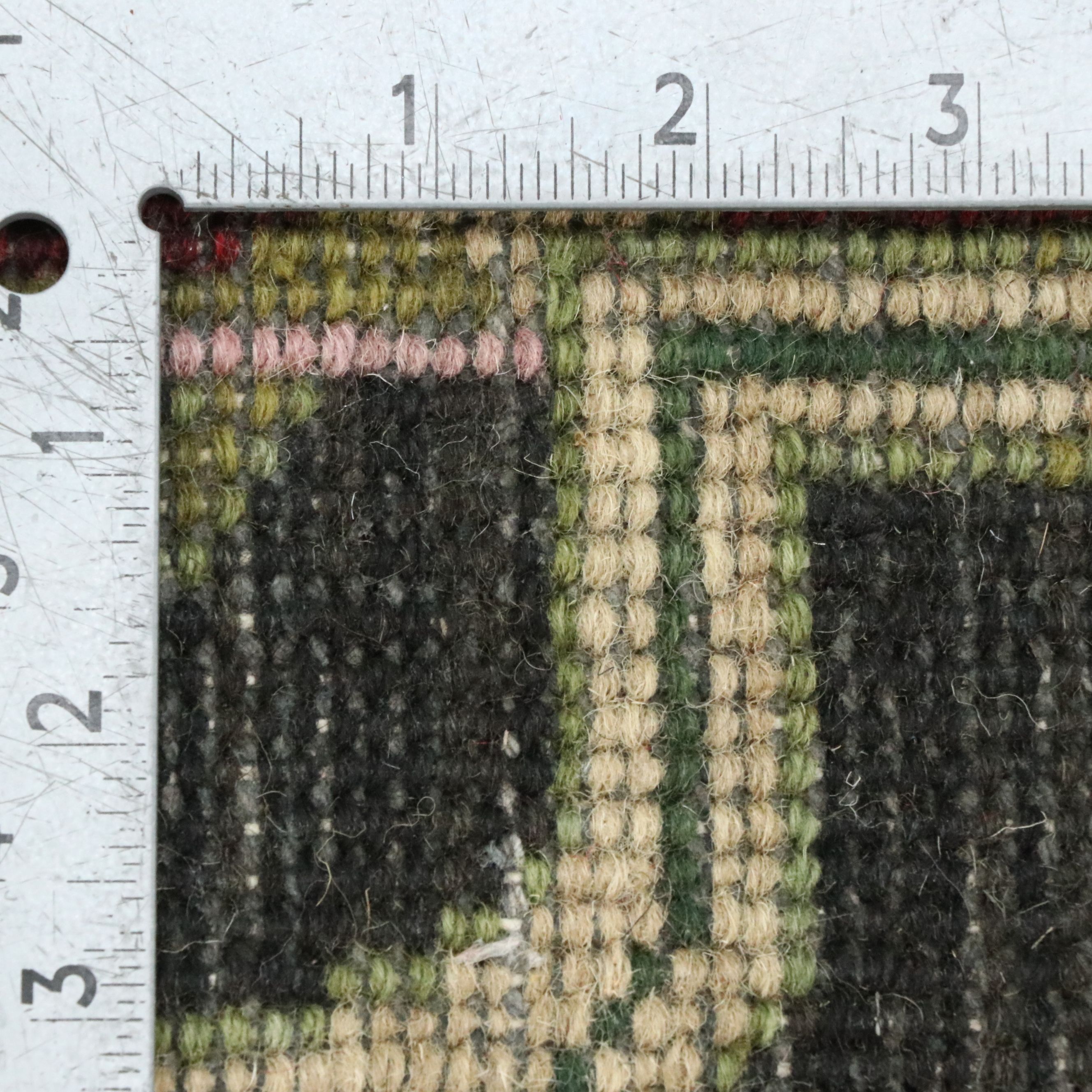 8'1 x 10'2 Hand-Knotted Indian Area Rug