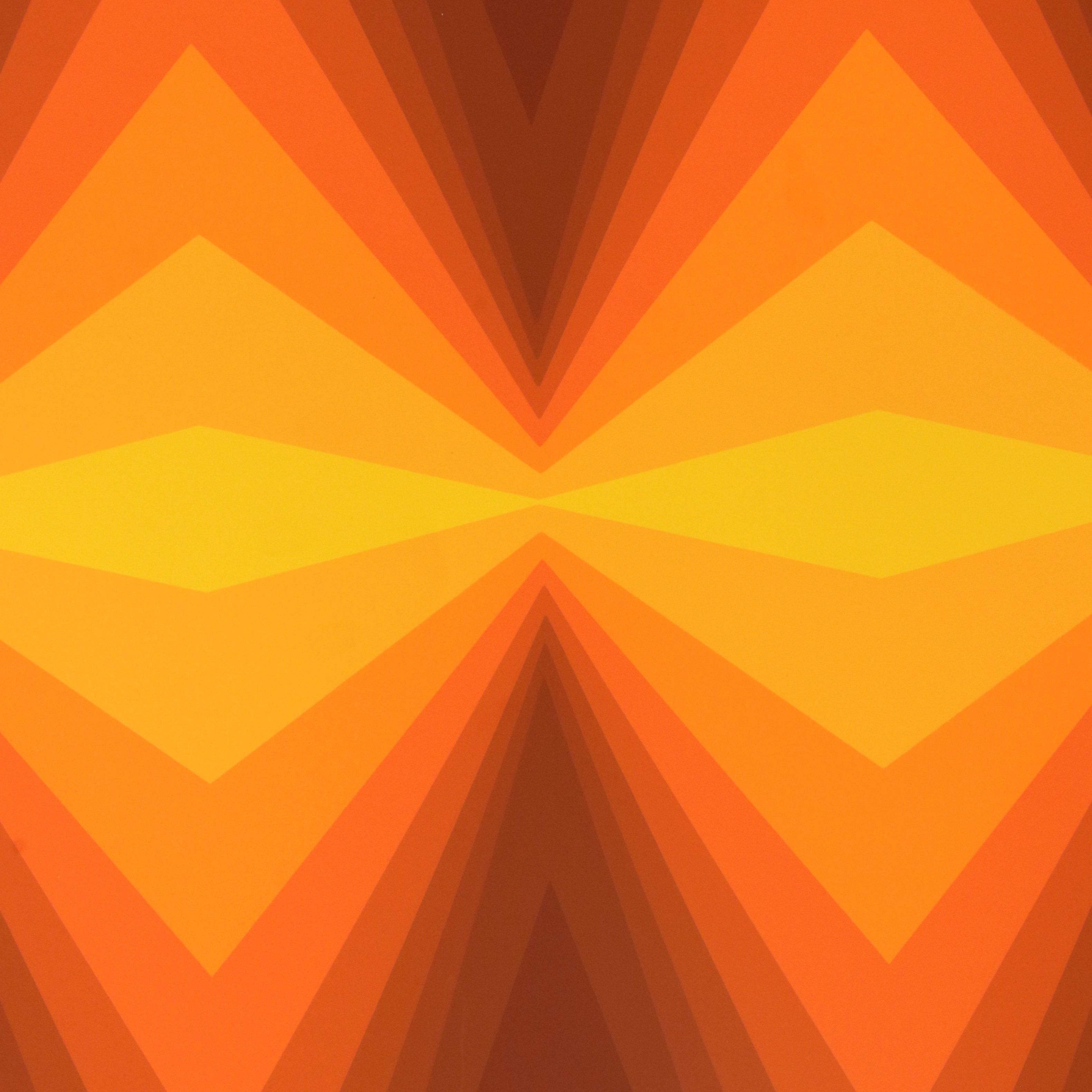 Jürgen Peters Op Art Serigraph, 1980