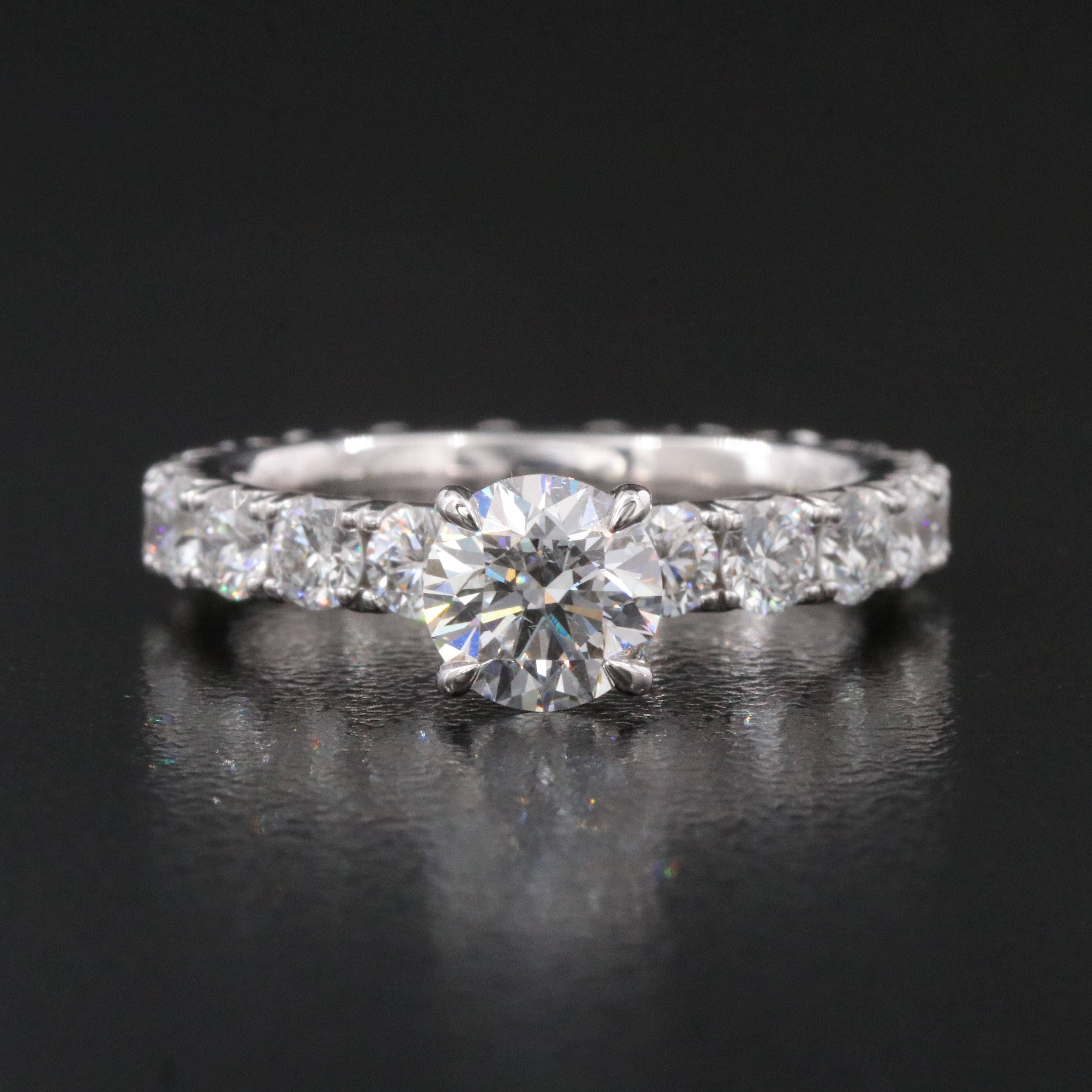 14K 2.90 CTW Lab Grown Diamond Ring