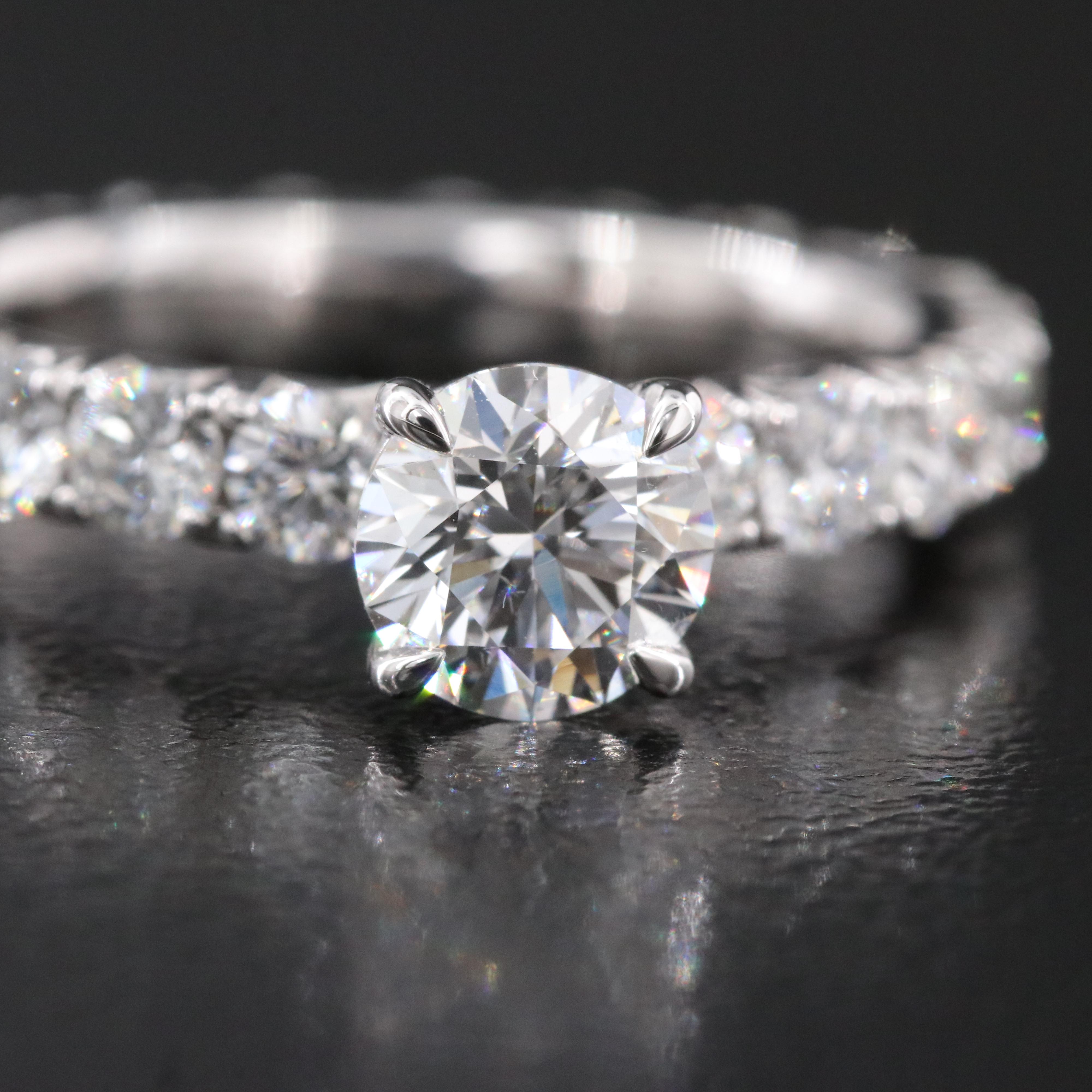 14K 2.90 CTW Lab Grown Diamond Ring
