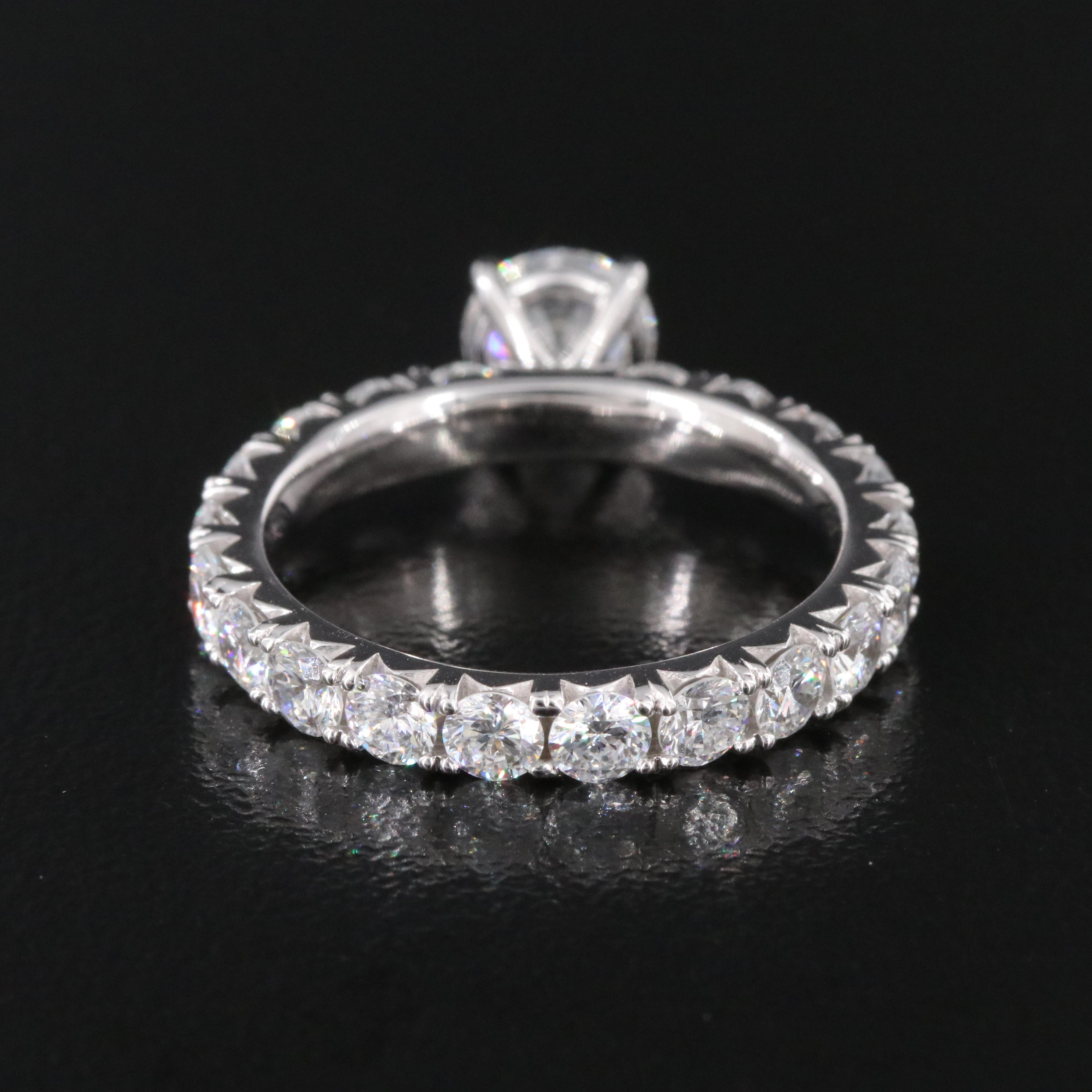 14K 2.90 CTW Lab Grown Diamond Ring