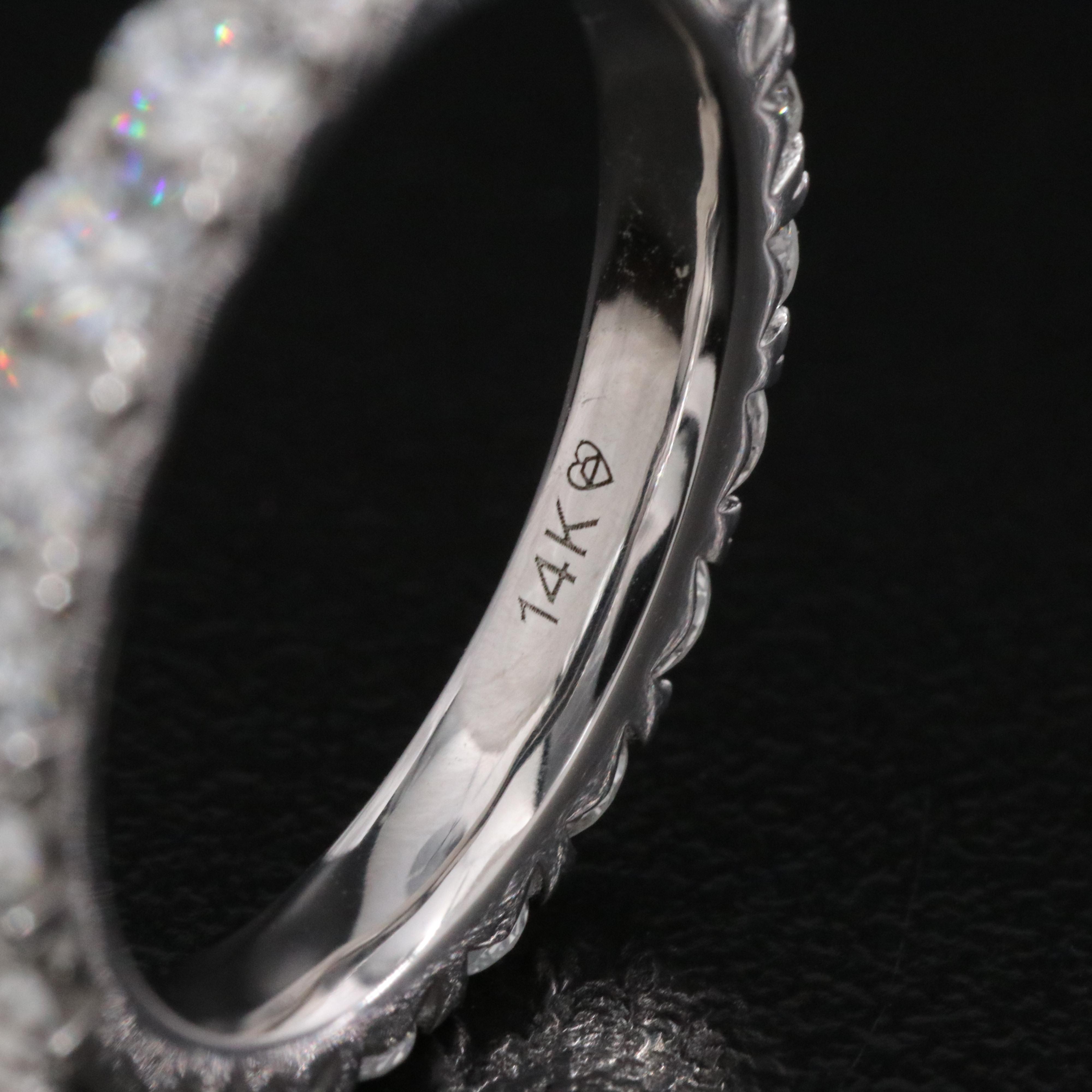 14K 2.90 CTW Lab Grown Diamond Ring