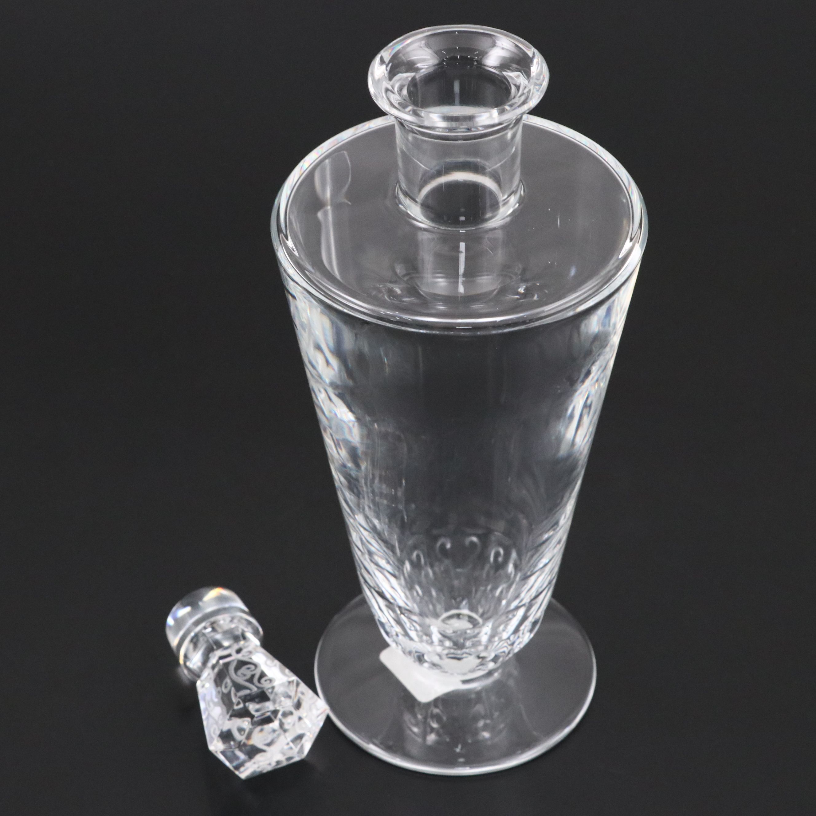 Lalique "Trèves" Clear Crystal Decanter