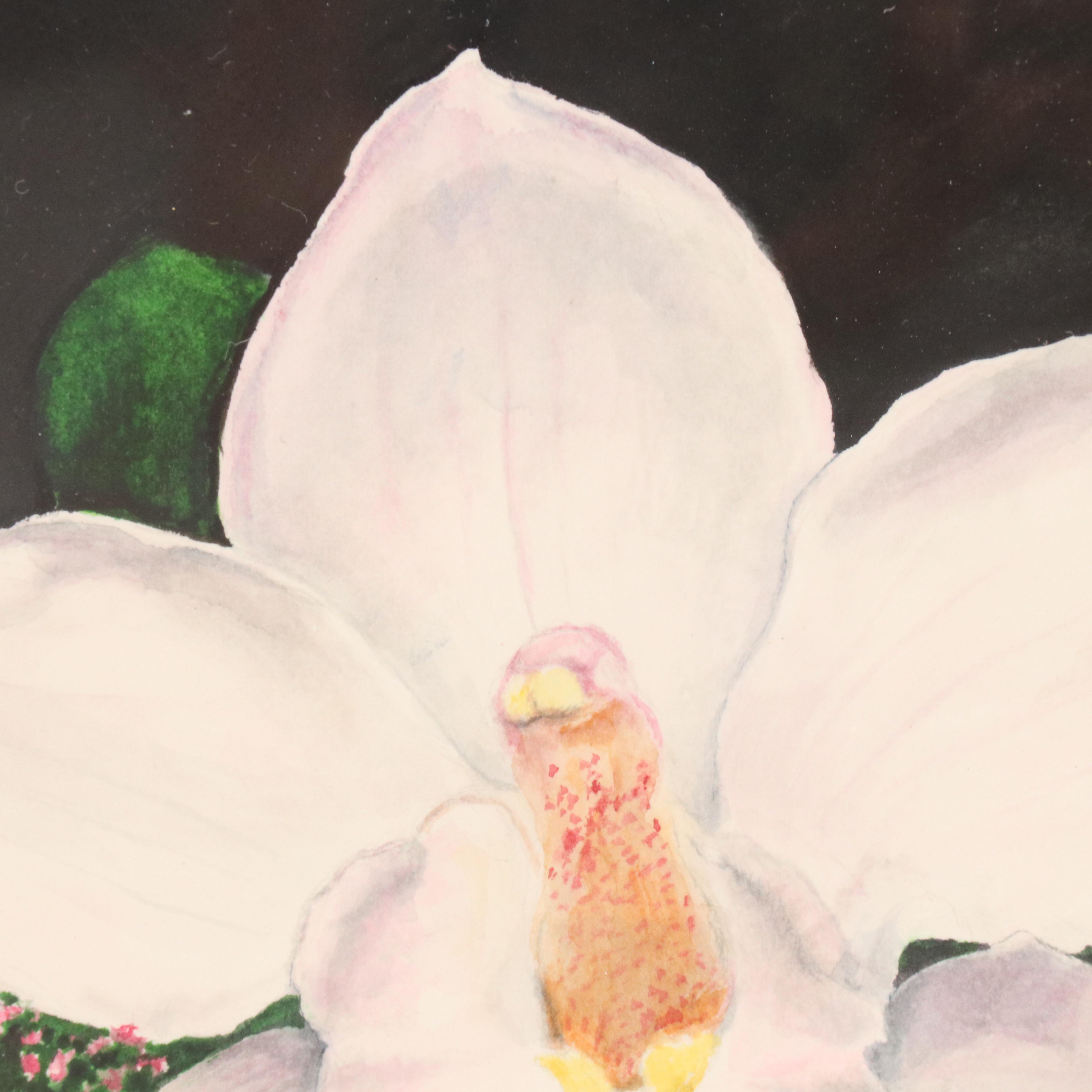 Laura E. Jones Still Life Watercolor Painting, 2012