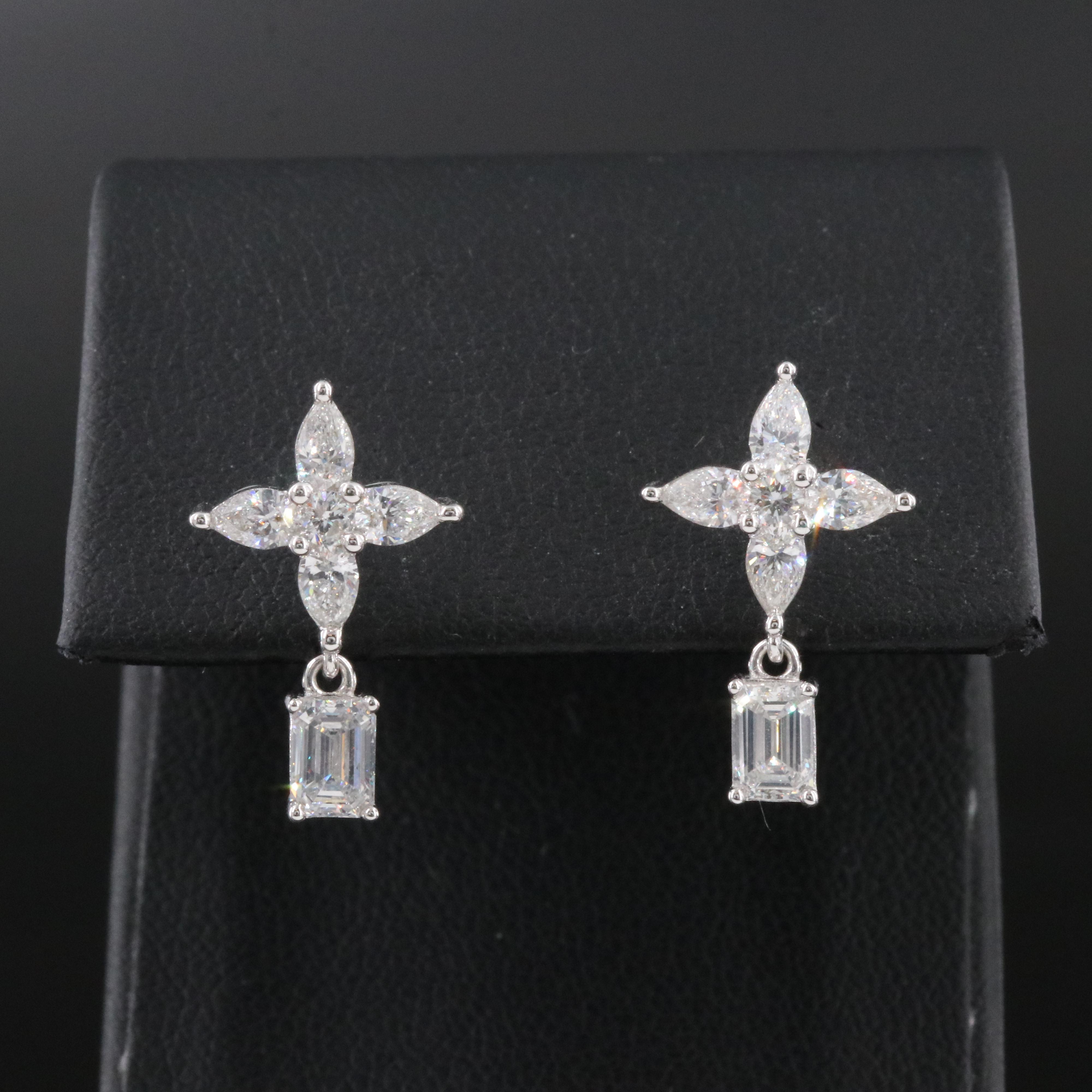 14K 1.50 CTW Lab Grown Diamond Earrings