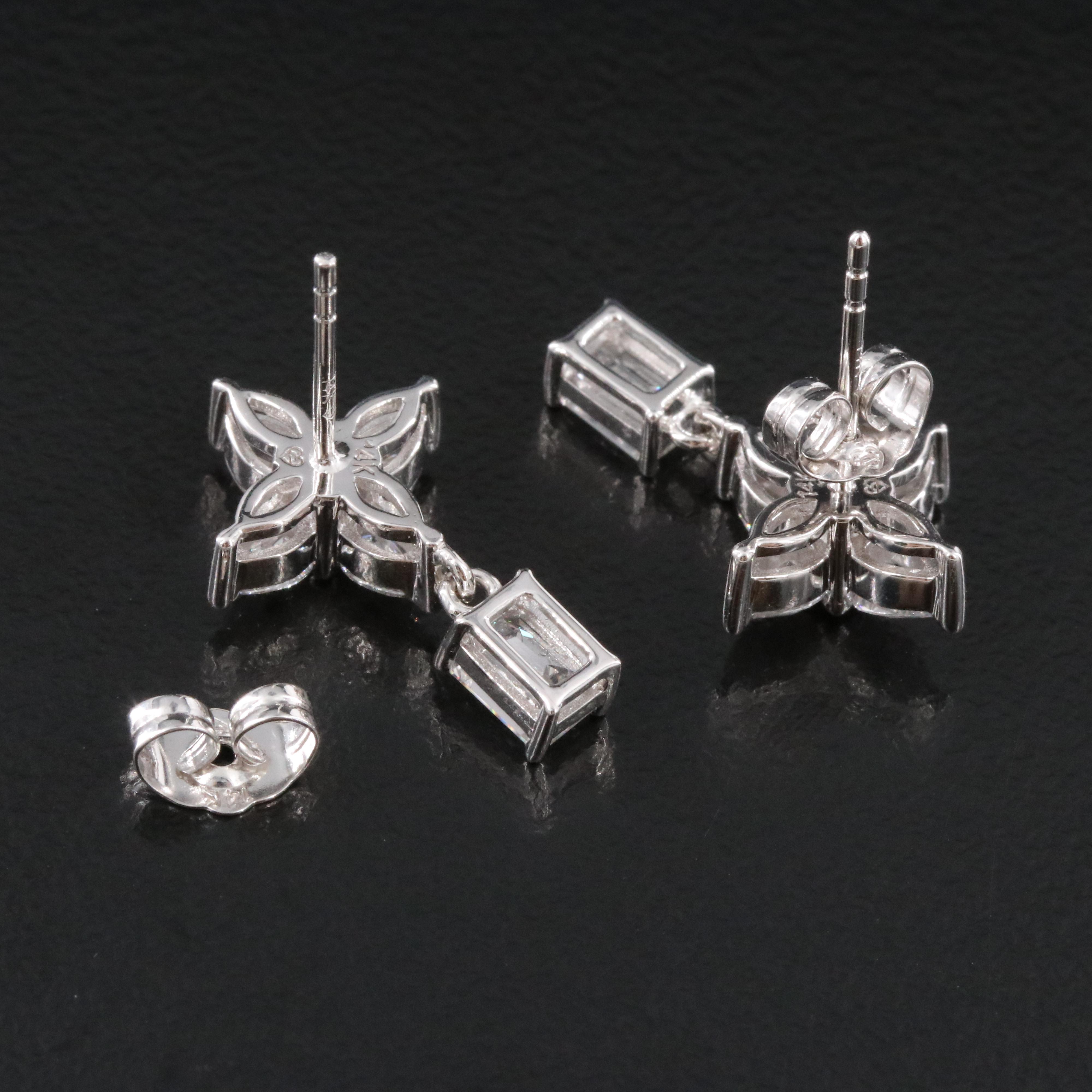 14K 1.50 CTW Lab Grown Diamond Earrings