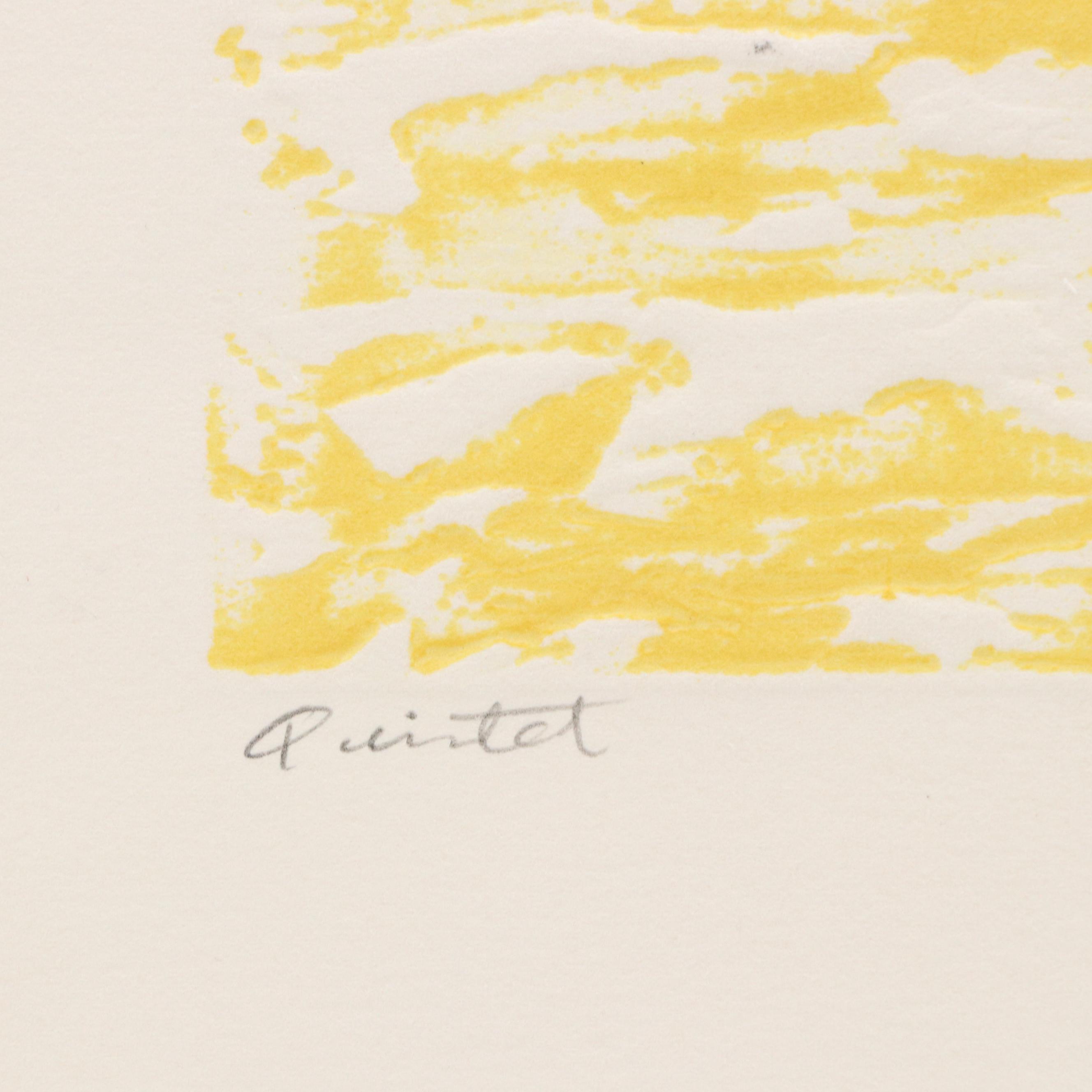 Embossed Relief Print of Poppies