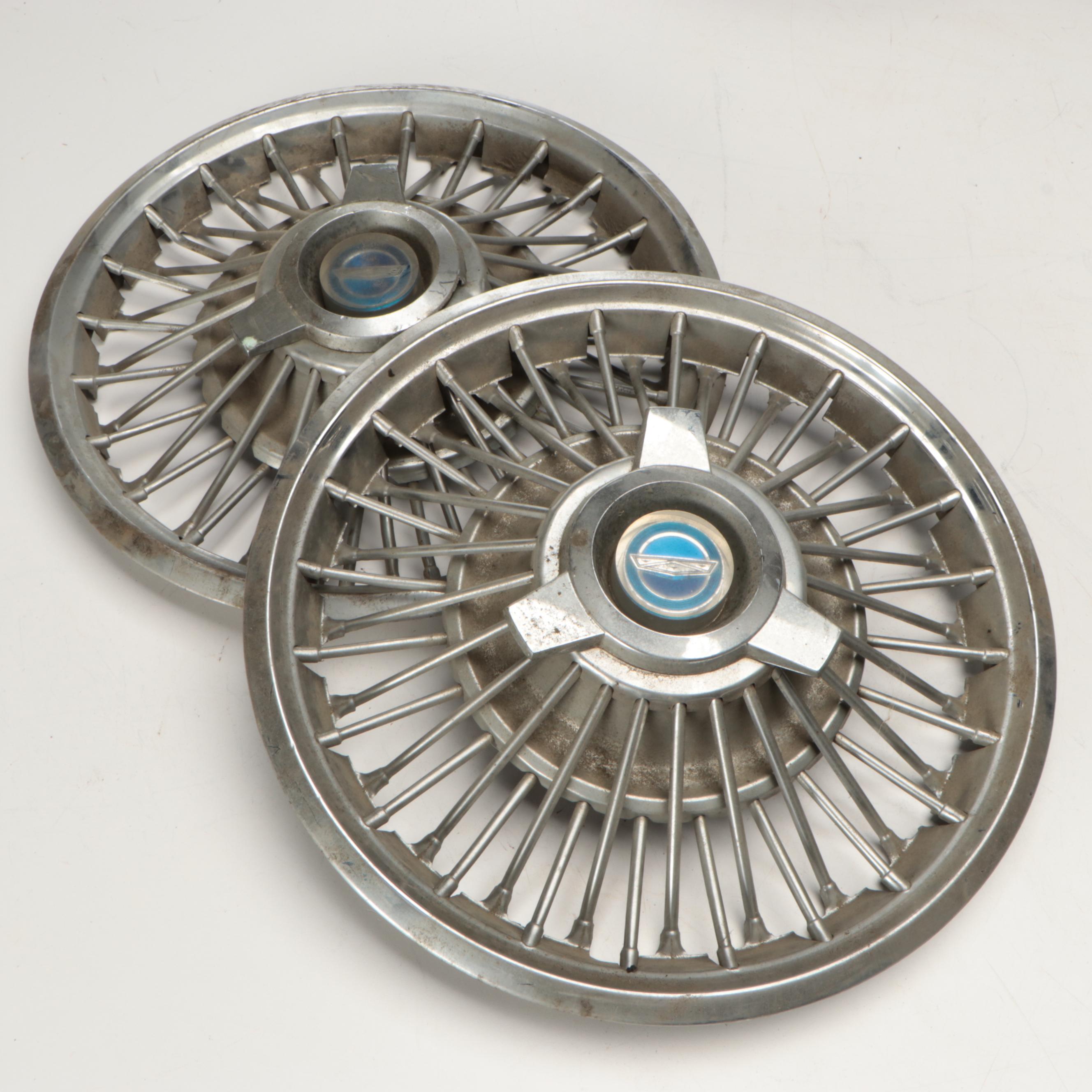 Ford, Chevrolet, Caprice, and More Metal Hubcaps