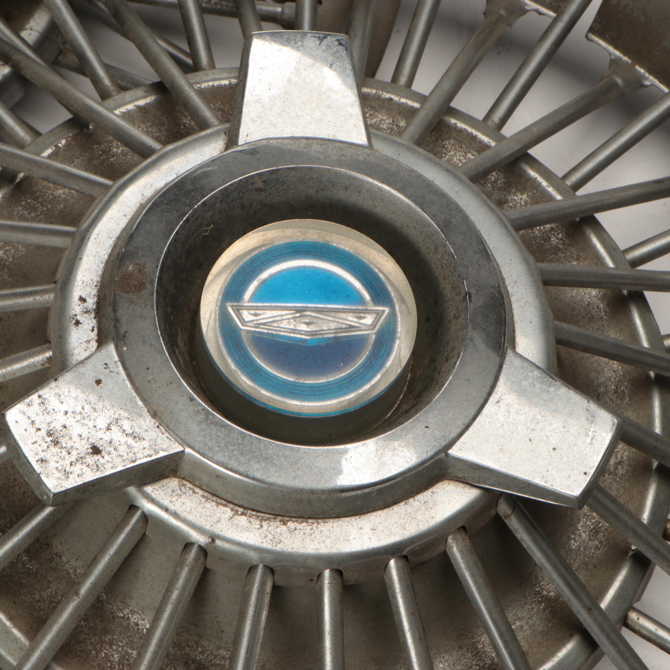 Ford, Chevrolet, Caprice, and More Metal Hubcaps