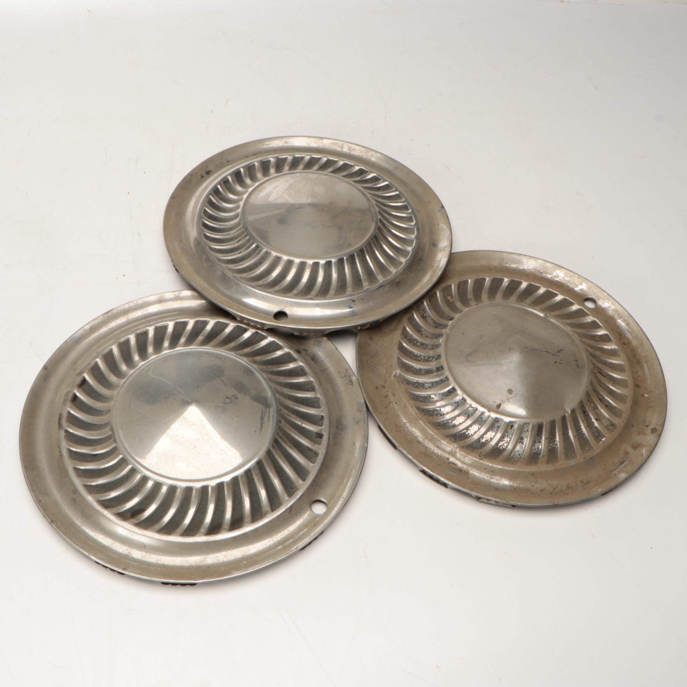 Ford, Chevrolet, Caprice, and More Metal Hubcaps