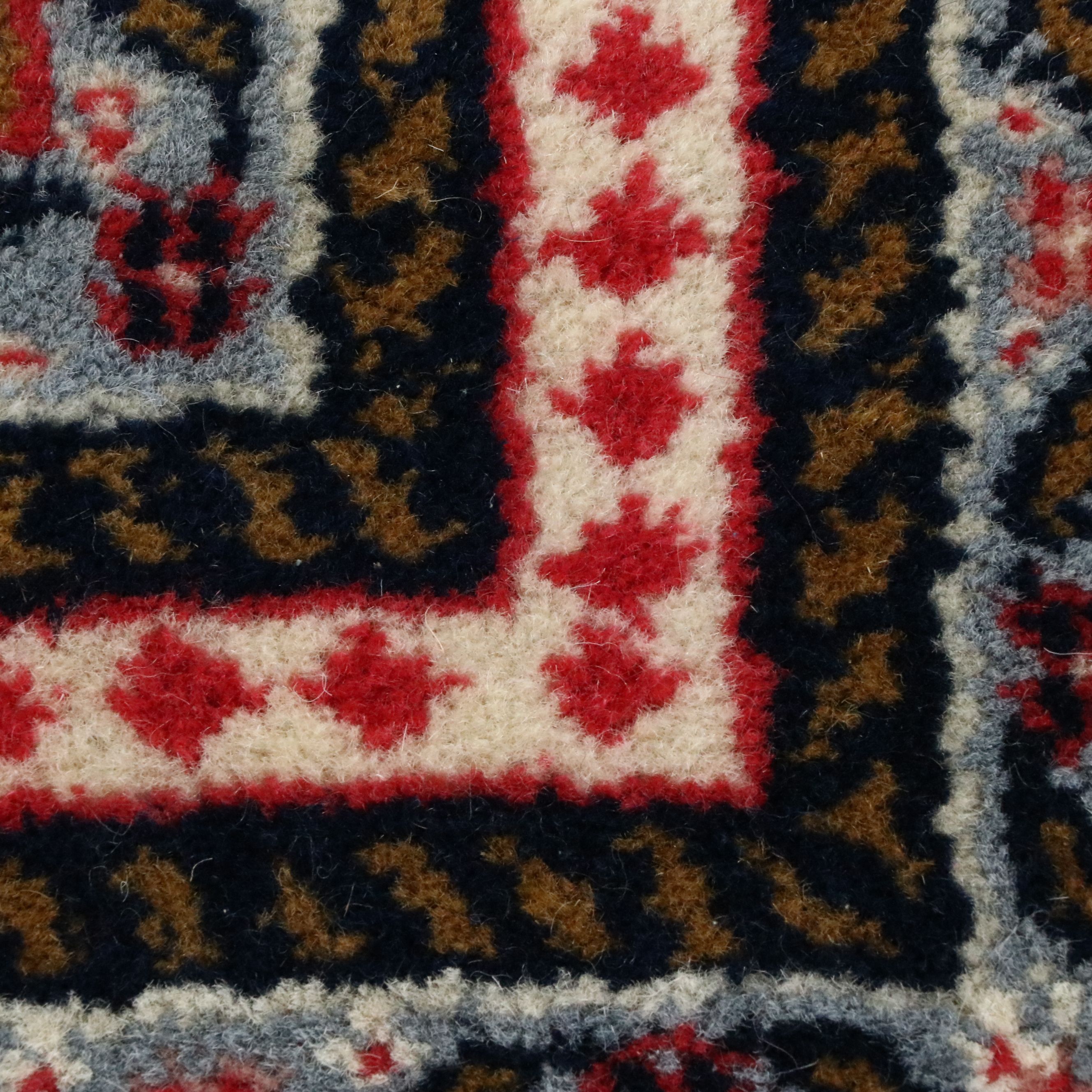 9'2 x 12'4 Hand-Knotted Indo-Persian Veramin Room-Sized Rug