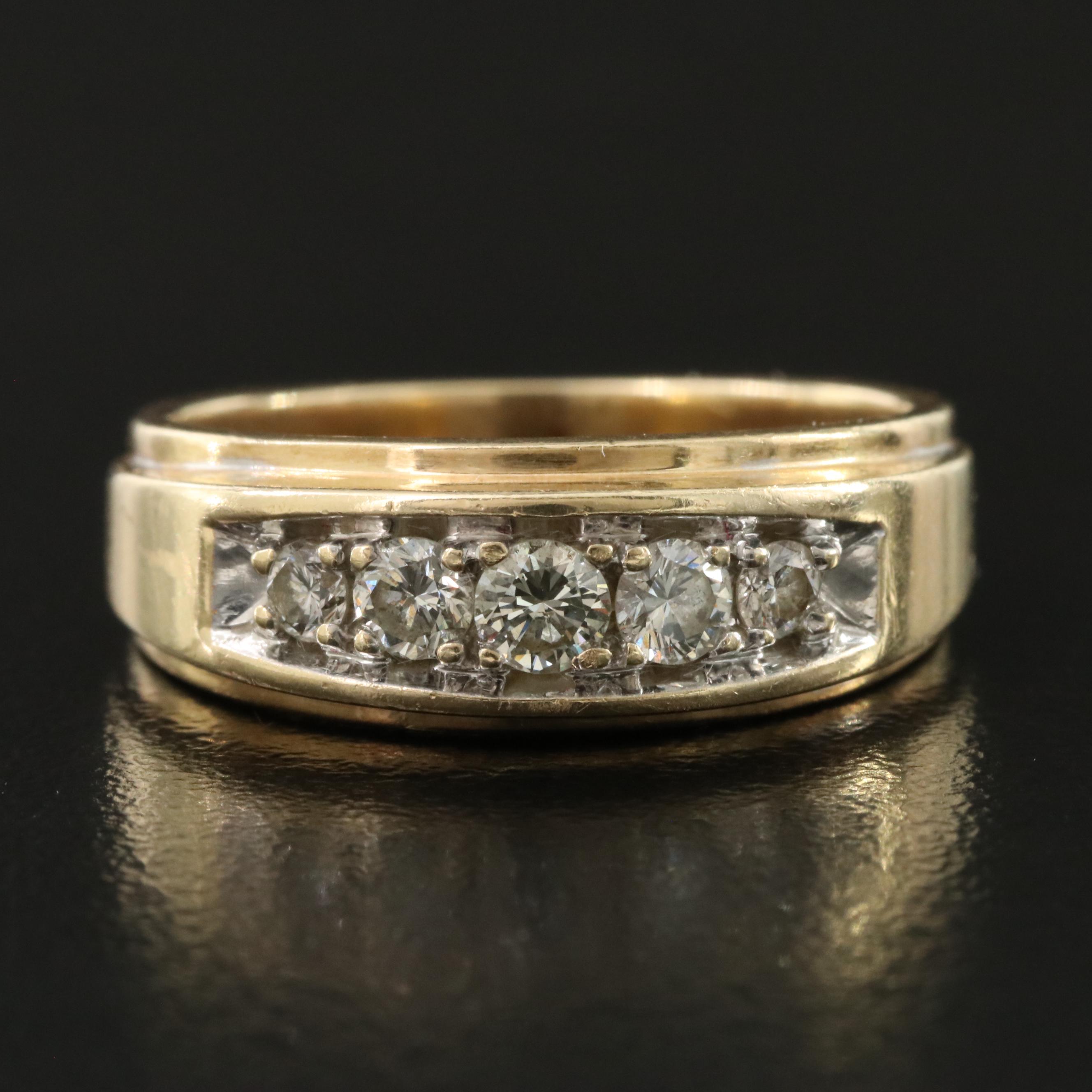 14K 0.50 CTW Diamond Ring