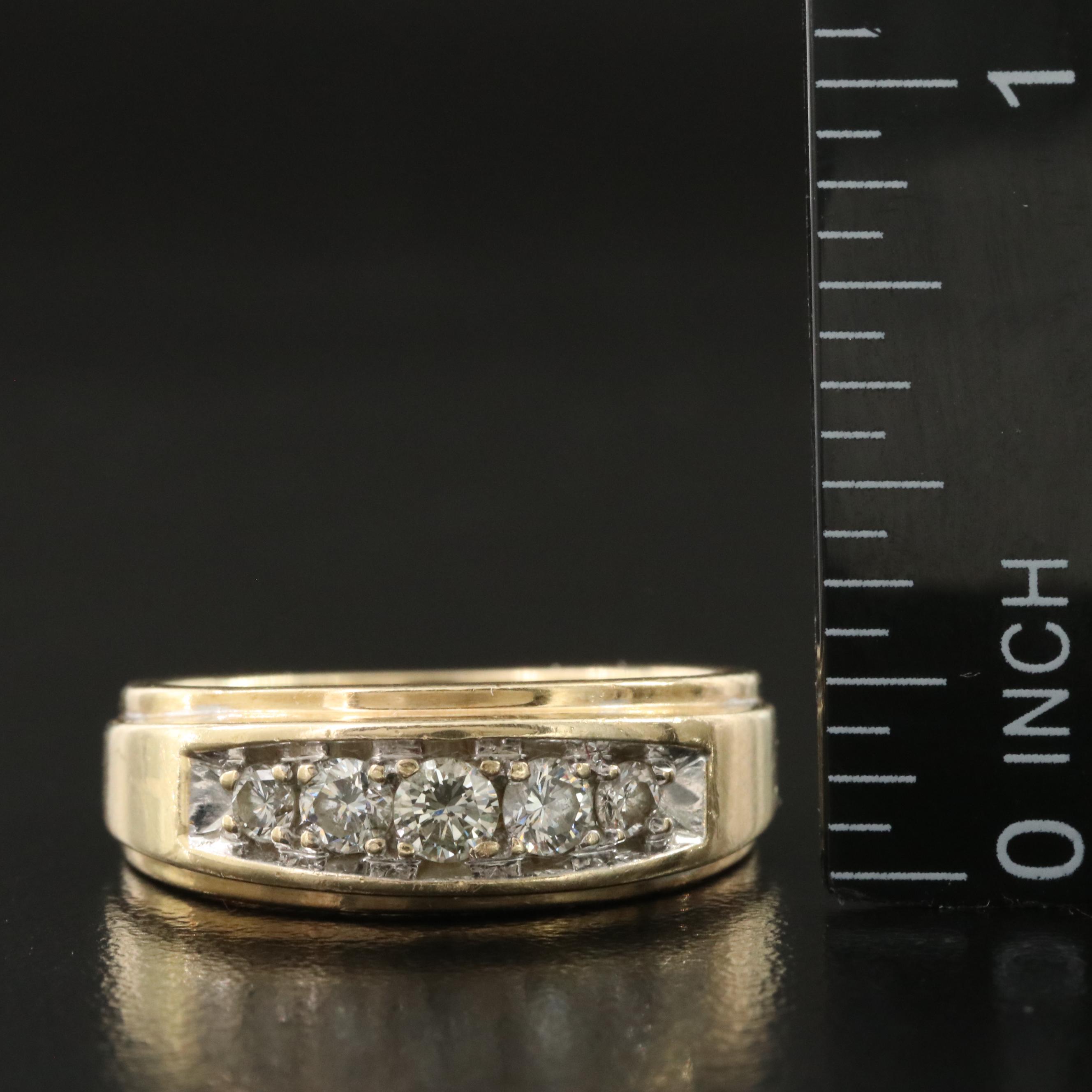 14K 0.50 CTW Diamond Ring
