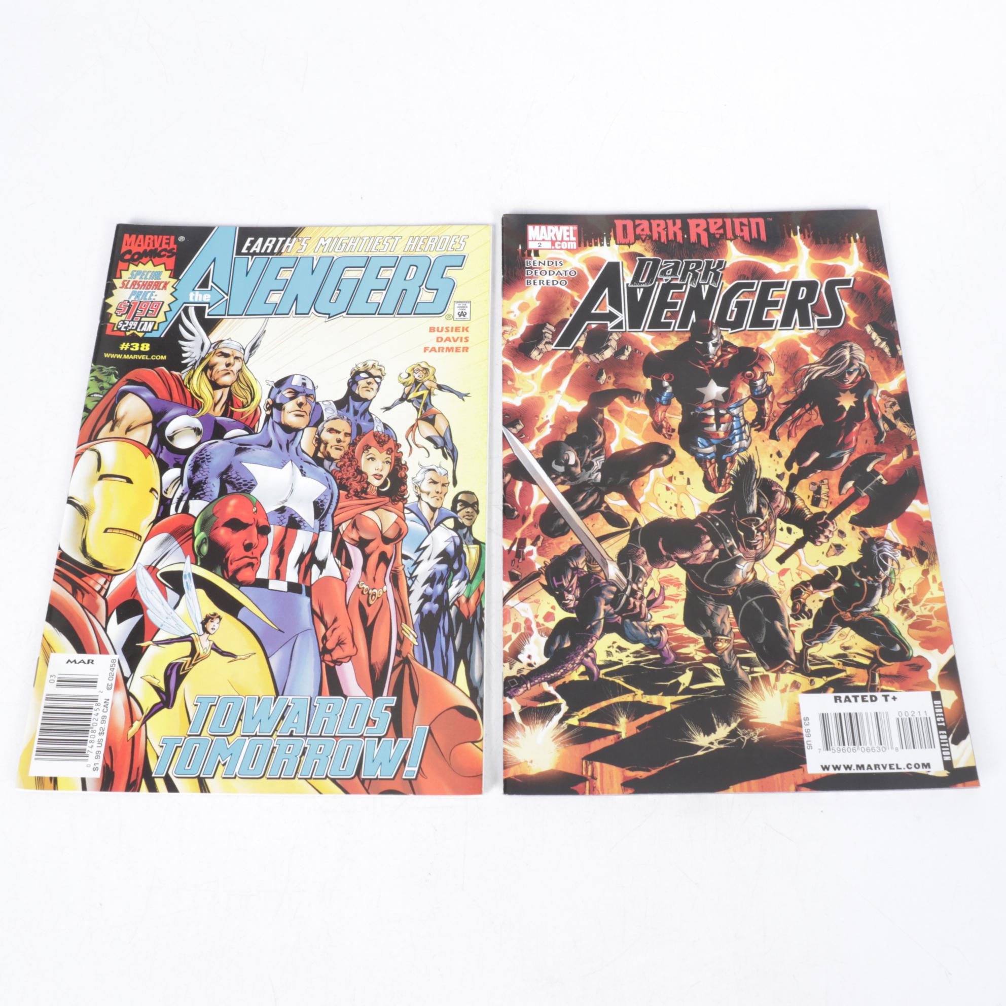 Bronze to Modern Age Marvel Comics Dark Avengers & Other Comic Collections