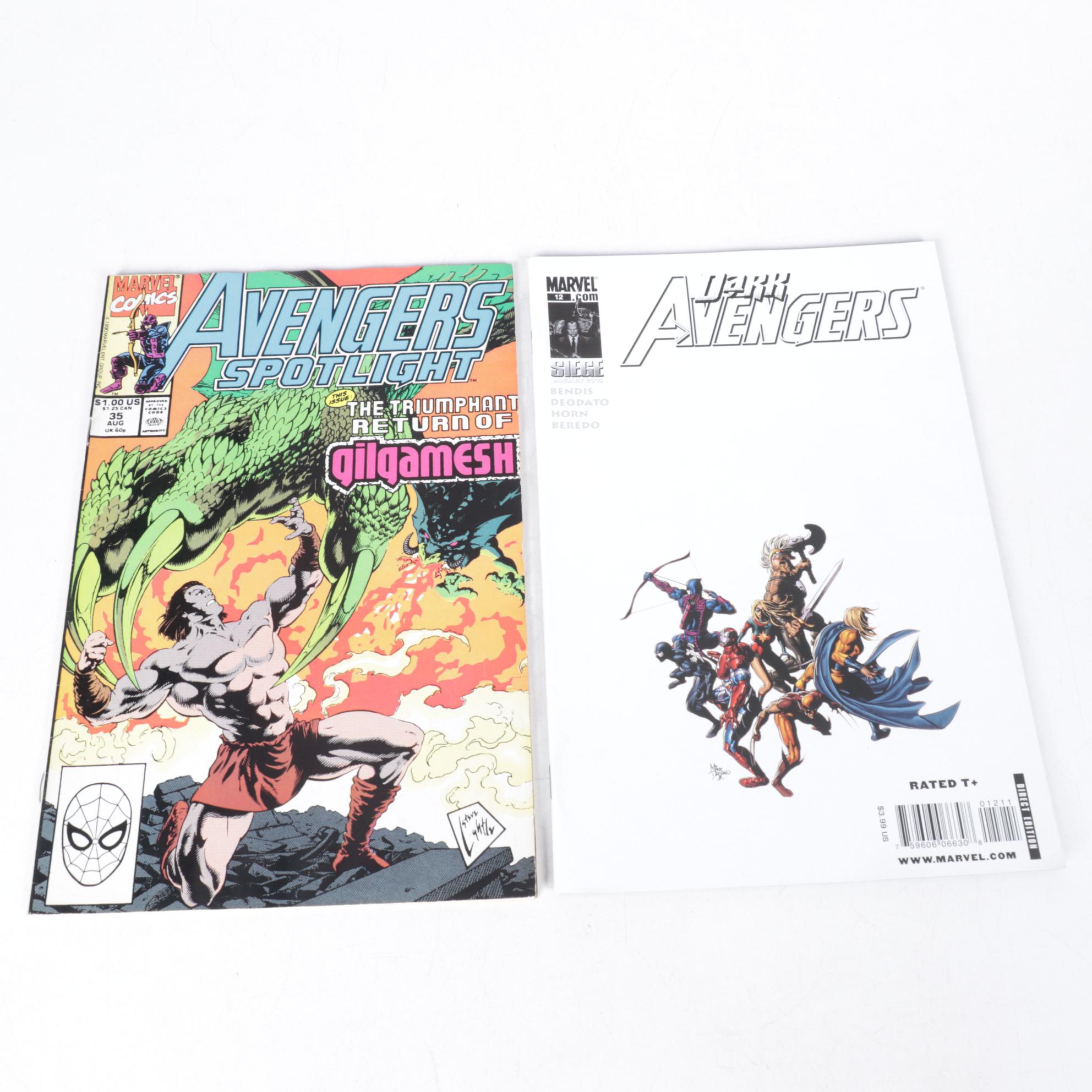 Bronze to Modern Age Marvel Comics Dark Avengers & Other Comic Collections