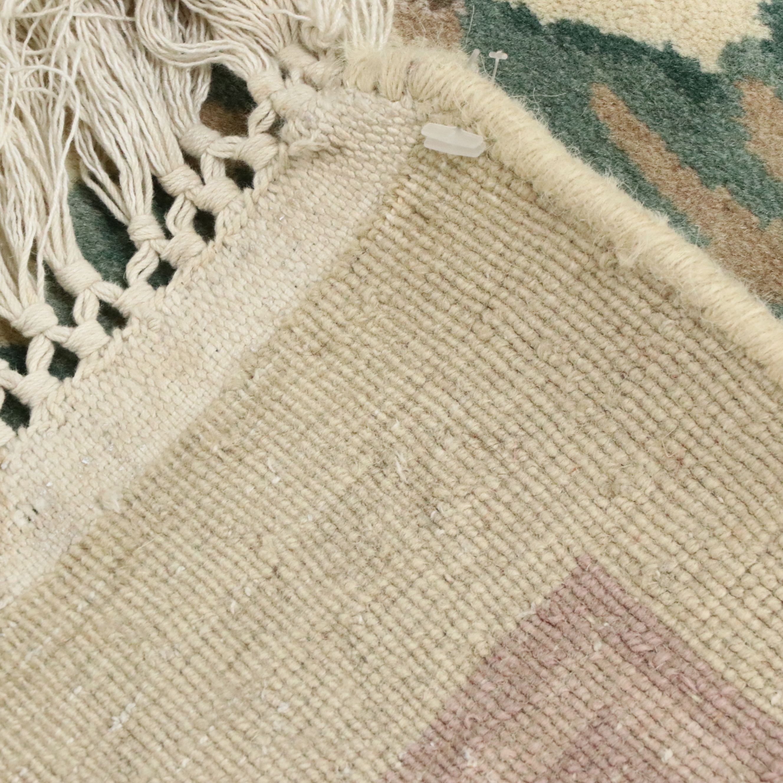 9'6 x 14'3 Hand-Knotted Sino-French Aubusson Room-Sized Rug