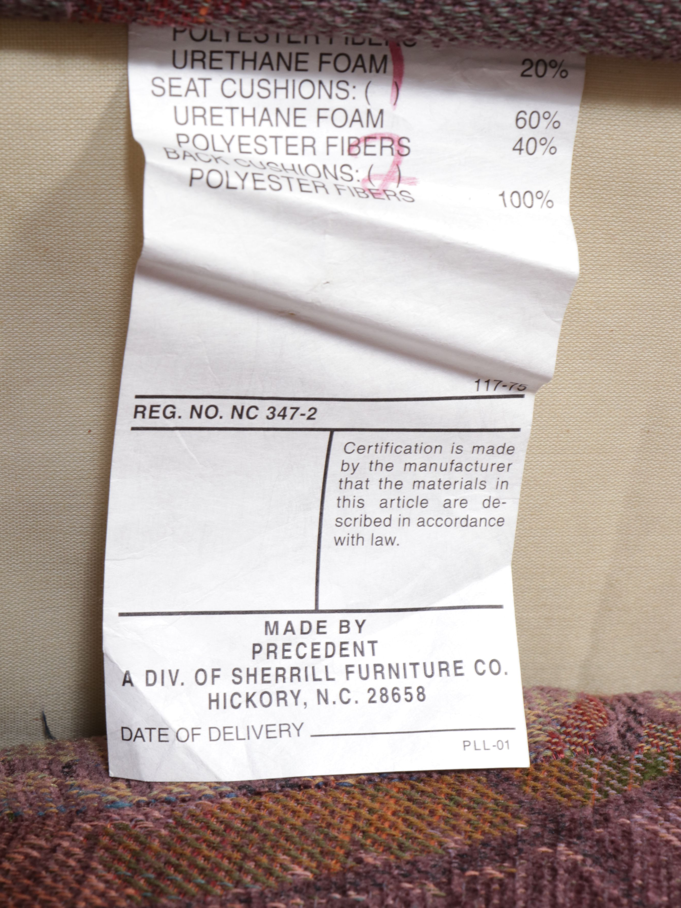 Precedent Upholstered Sectional Sofa