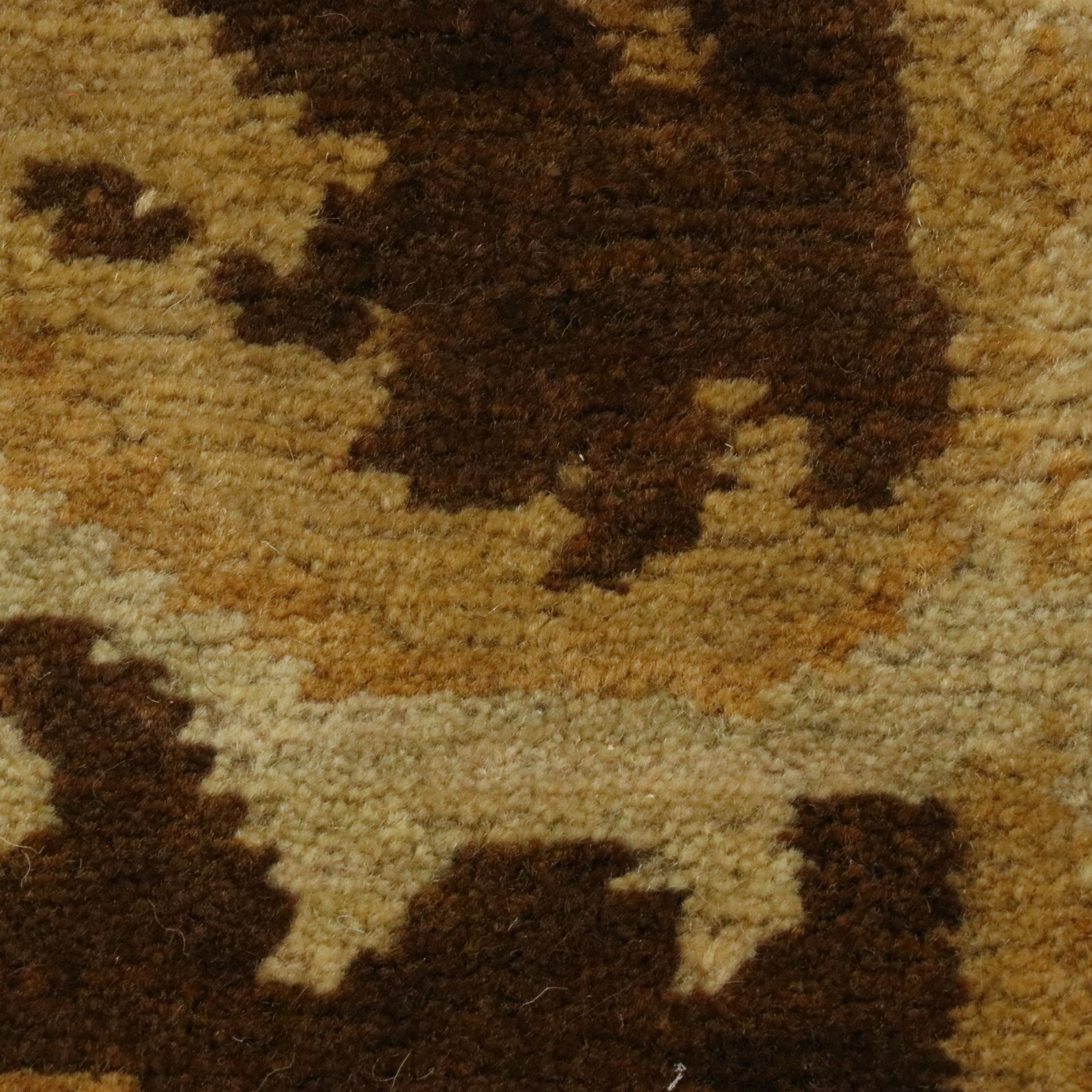 8'6 x 12'5 Hand-Knotted Nepalese French Aubusson Room Sized Rug