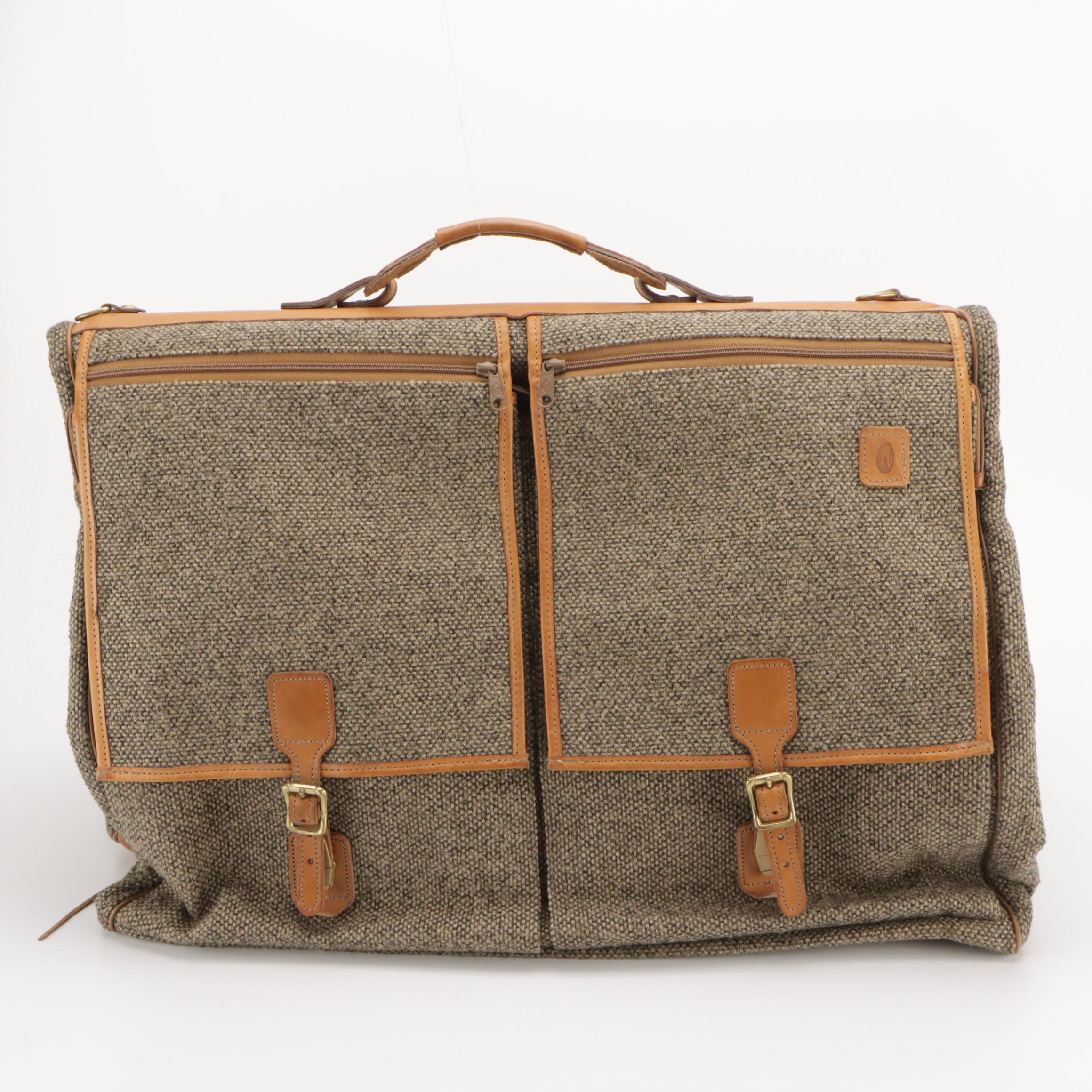Hartmann Luggage "The Under" and Other Garment Travel Bags in Tweed and Leather