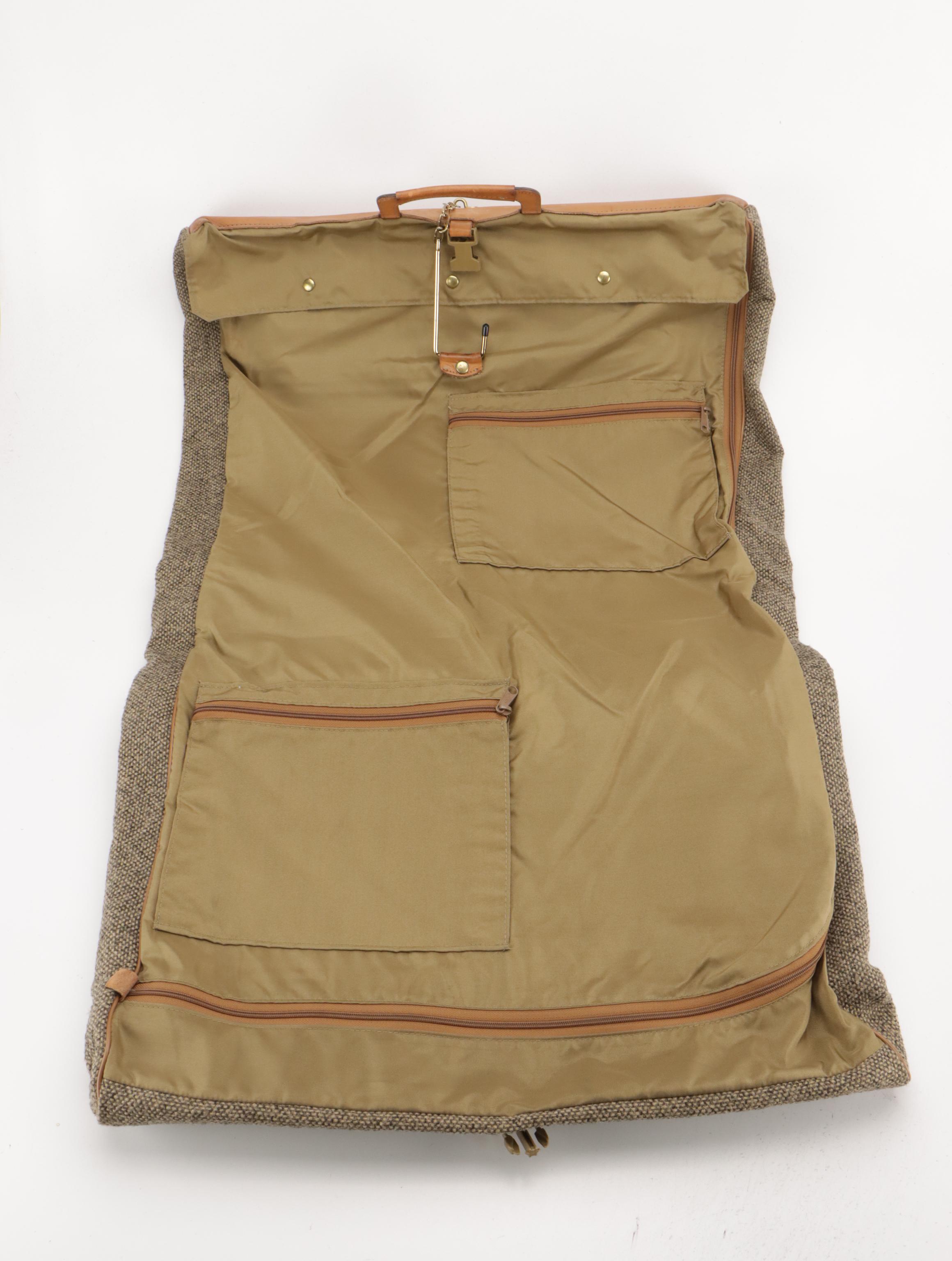 Hartmann Luggage "The Under" and Other Garment Travel Bags in Tweed and Leather