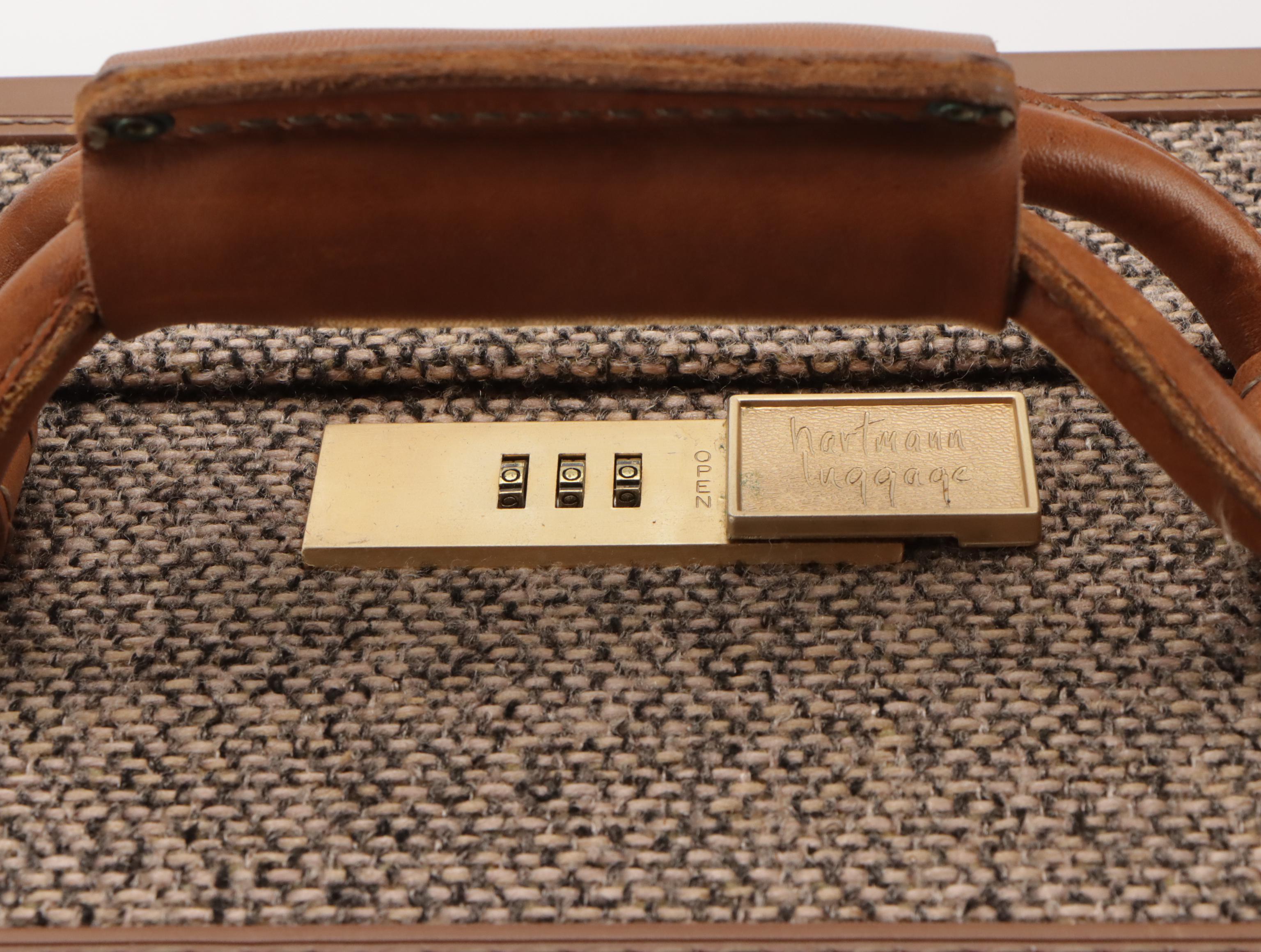 Hartmann Luggage "The Under" and Other Garment Travel Bags in Tweed and Leather