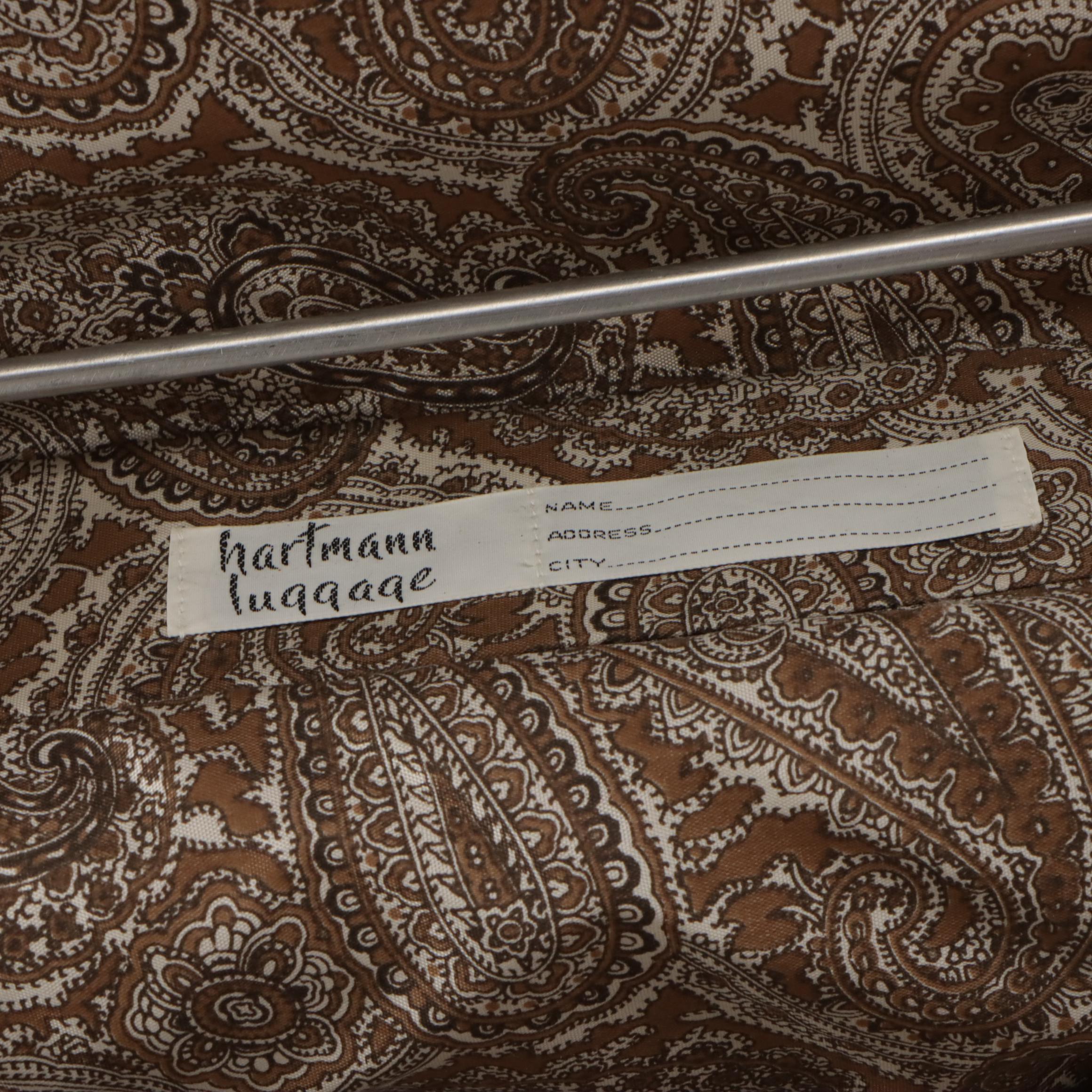 Hartmann Luggage "The Under" and Other Garment Travel Bags in Tweed and Leather