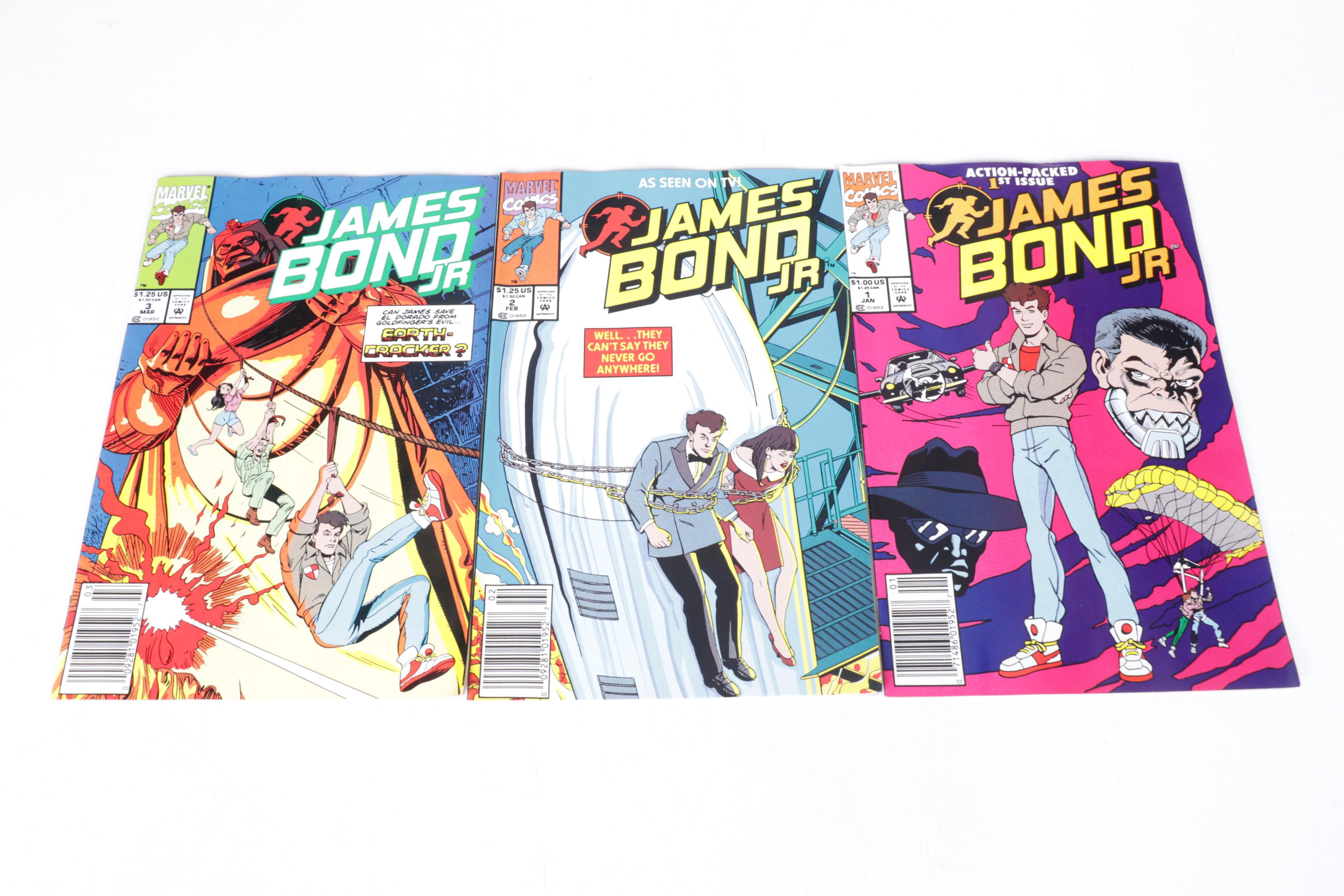 Marvel Comics James Bond Jr., Indiana Jones & Other Comic Collections
